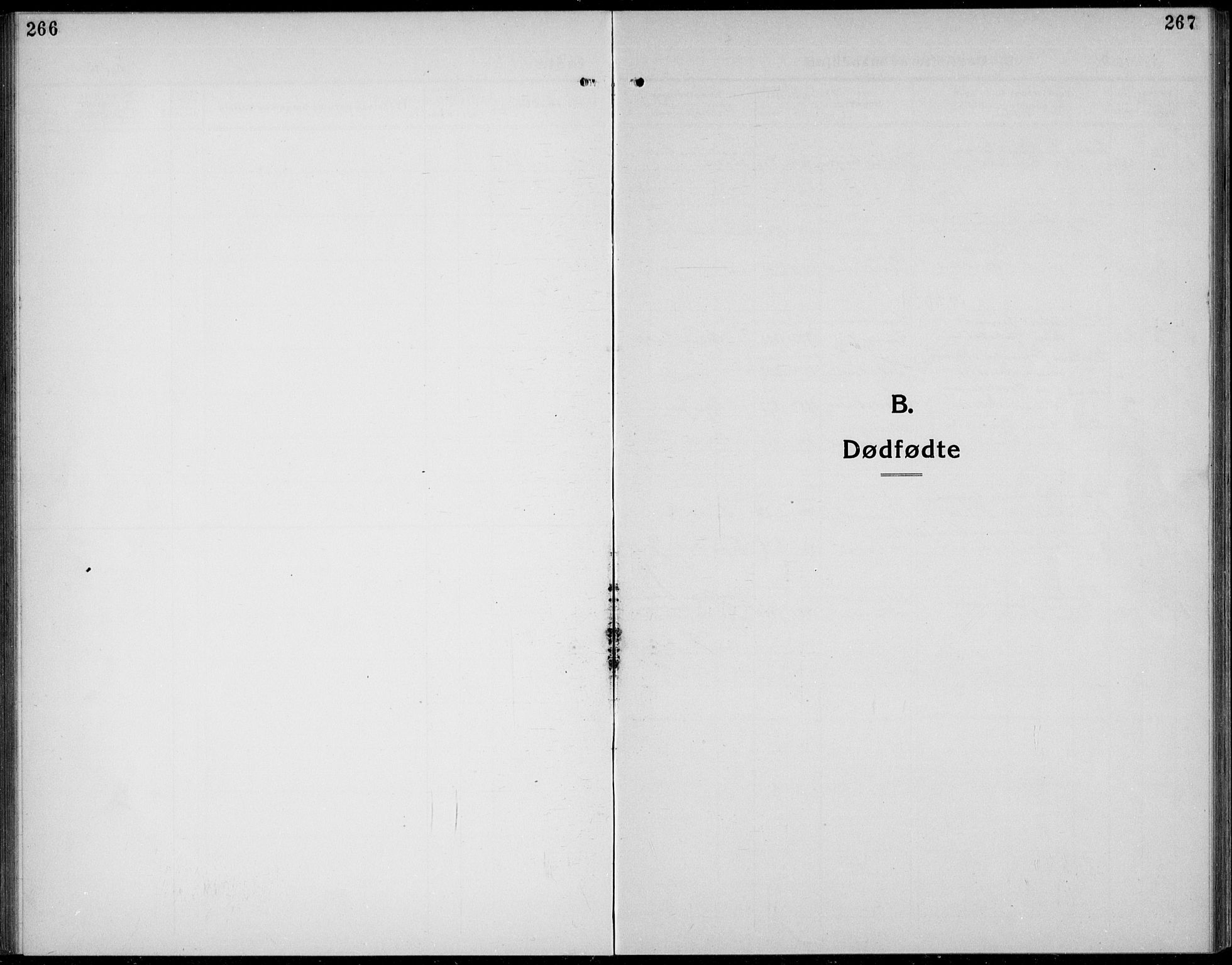 Veldre prestekontor, SAH/PREST-018/L/La/L0001: Klokkerbok nr. 1, 1921-1934, s. 266-267
