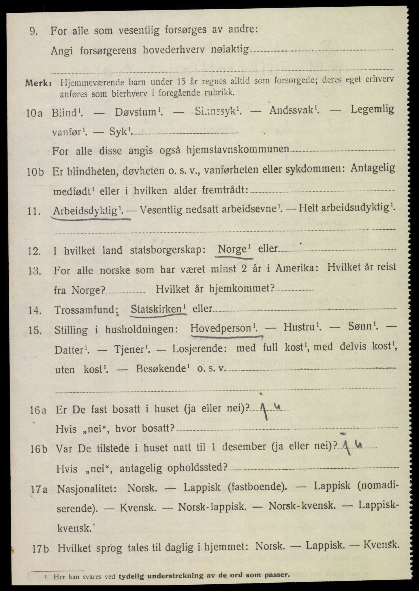 SAT, Folketelling 1920 for 1731 Sparbu herred, 1920, s. 6810