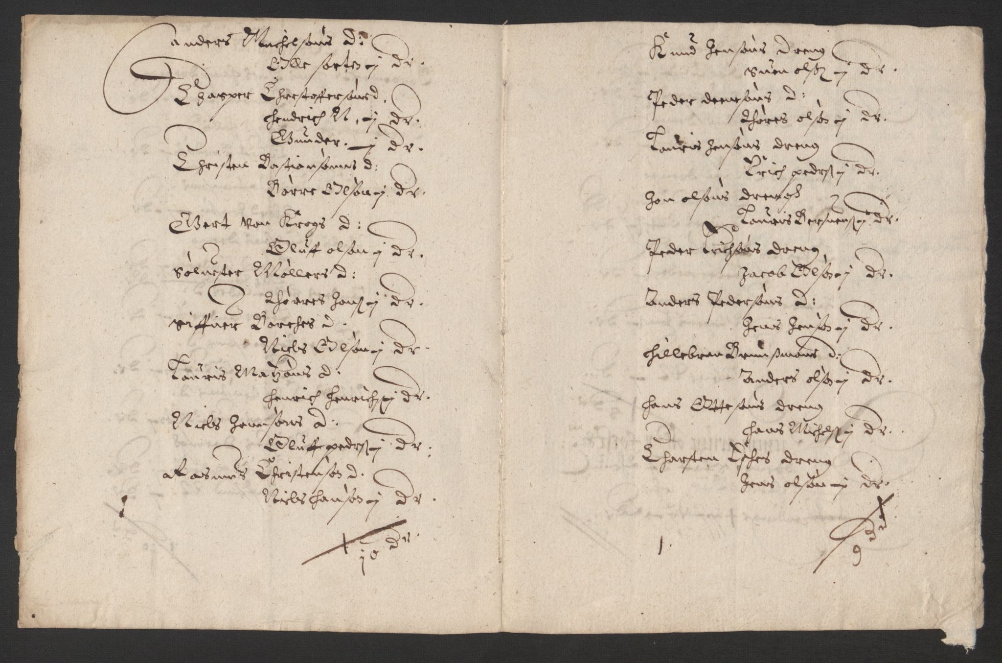 Rentekammeret inntil 1814, Reviderte regnskaper, Byregnskaper, RA/EA-4066/R/Rs/L0504: [S1] Kontribusjonsregnskap, 1631-1684, s. 50