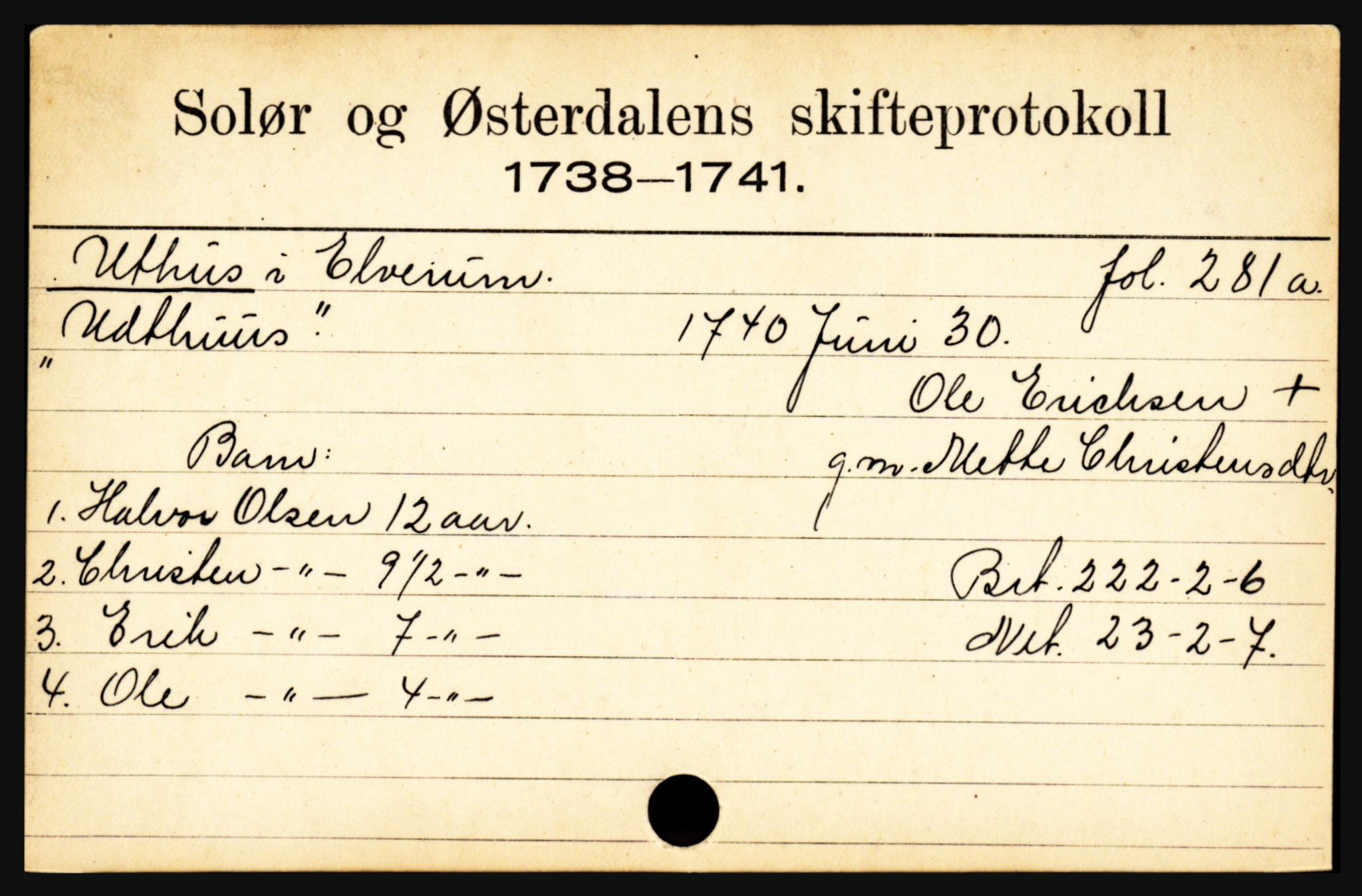 Solør og Østerdalen sorenskriveri, SAH/TING-024/J, 1716-1774, s. 6867