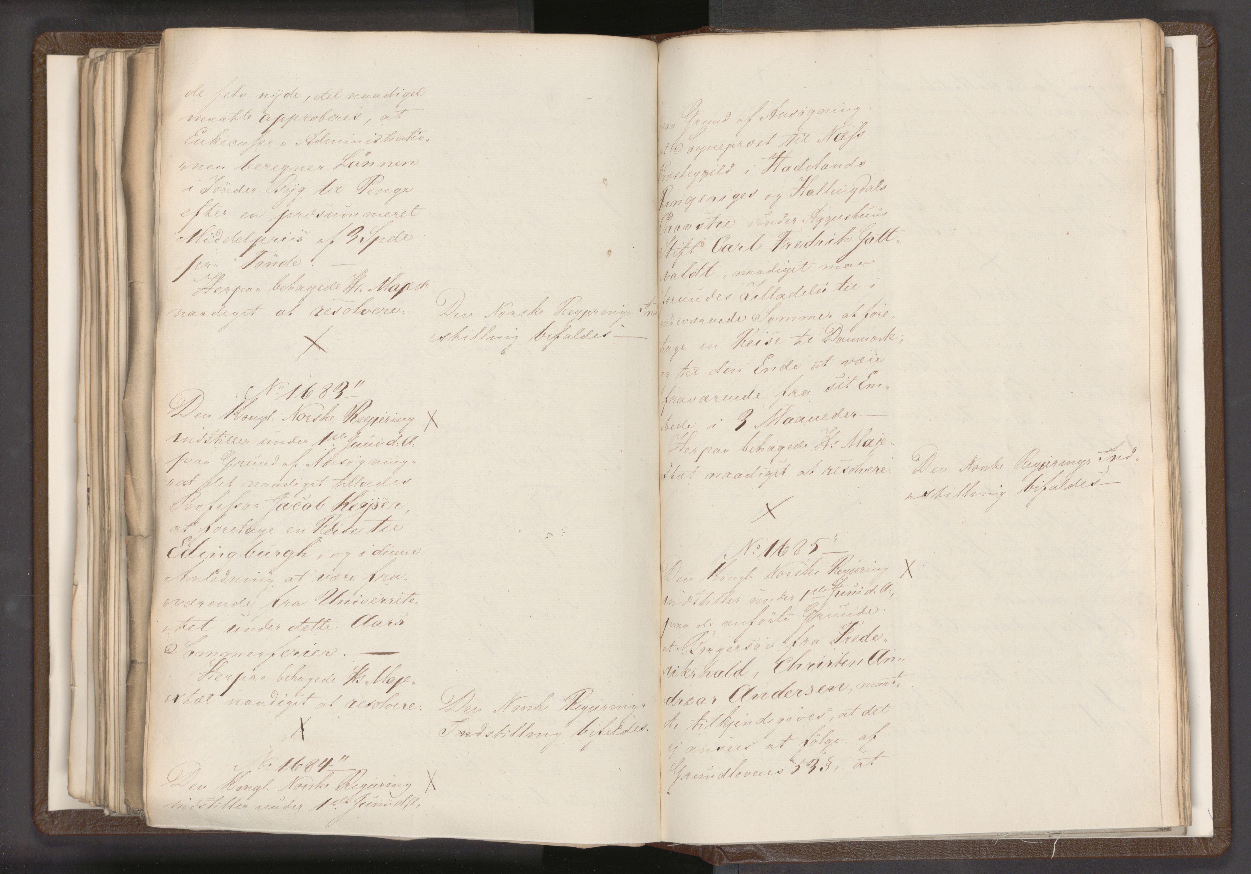 Statsrådssekretariatet, AV/RA-S-1001/A/Ab/L0018: Kgl. res. nr. 1112-1753, 1. halvår, 1824