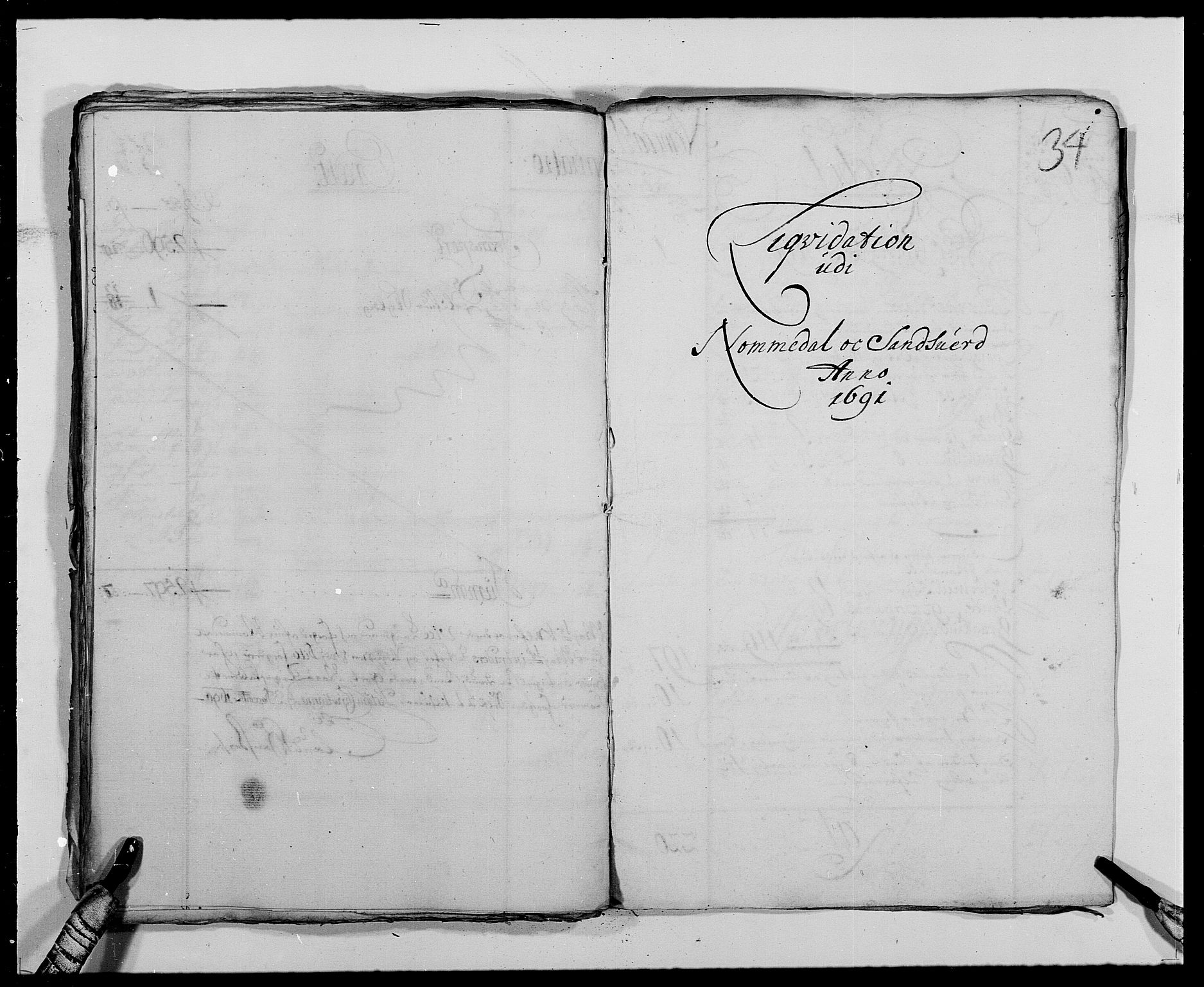 Rentekammeret inntil 1814, Reviderte regnskaper, Fogderegnskap, AV/RA-EA-4092/R24/L1573: Fogderegnskap Numedal og Sandsvær, 1687-1691, s. 256