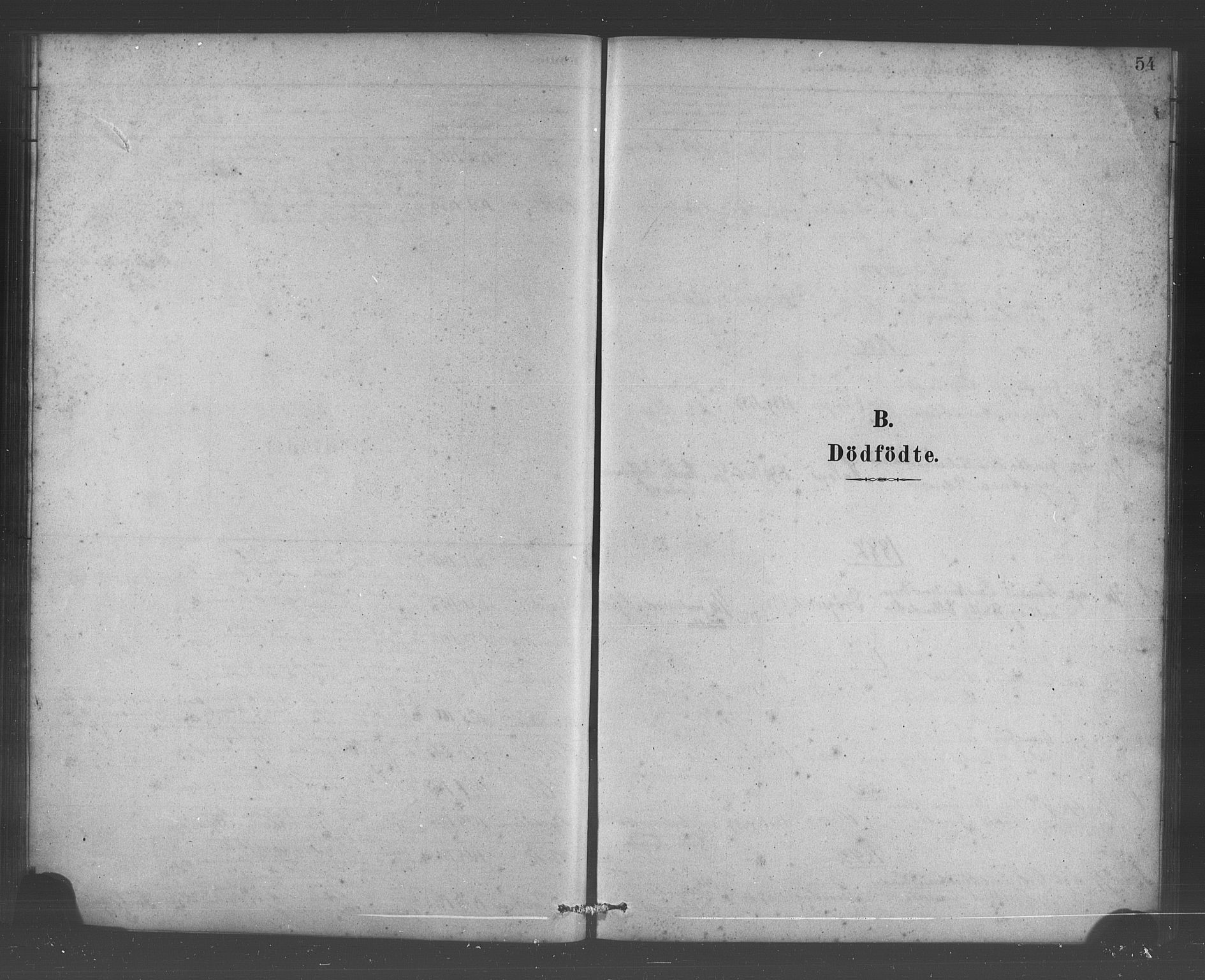 Vossestrand Sokneprestembete, SAB/A-79101/H/Hab: Klokkerbok nr. B 3, 1880-1907, s. 54