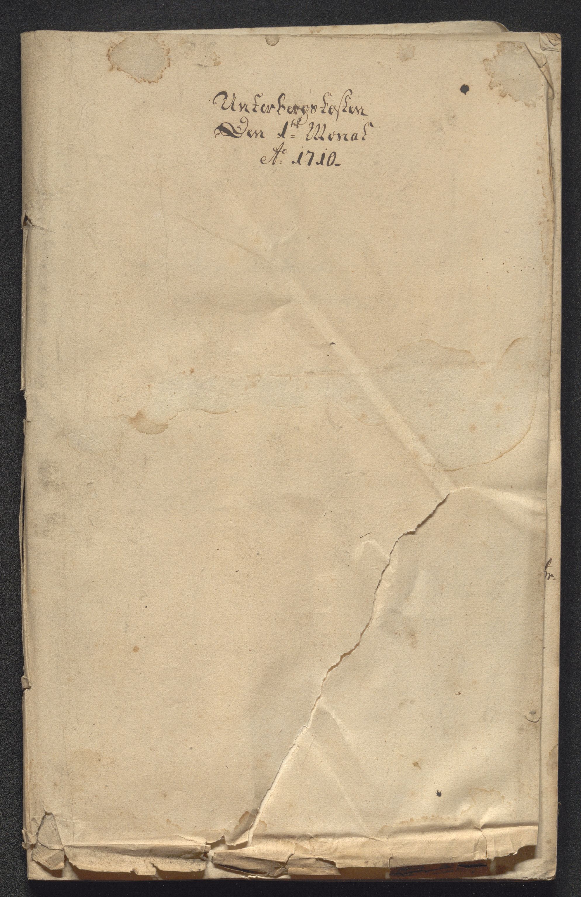 Kongsberg Sølvverk 1623-1816, AV/SAKO-EA-3135/001/D/Dc/Dcd/L0099: Utgiftsregnskap for gruver m.m., 1710, s. 2