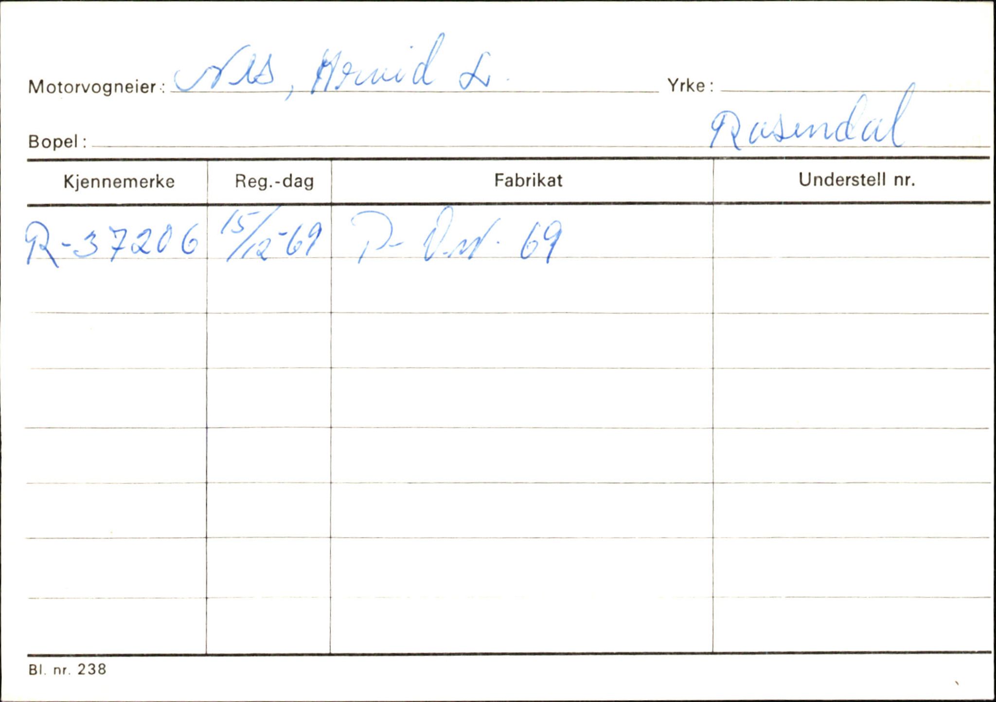 Statens vegvesen, Hordaland vegkontor, AV/SAB-A-5201/2/Ha/L0039: R-eierkort N, 1920-1971, s. 2