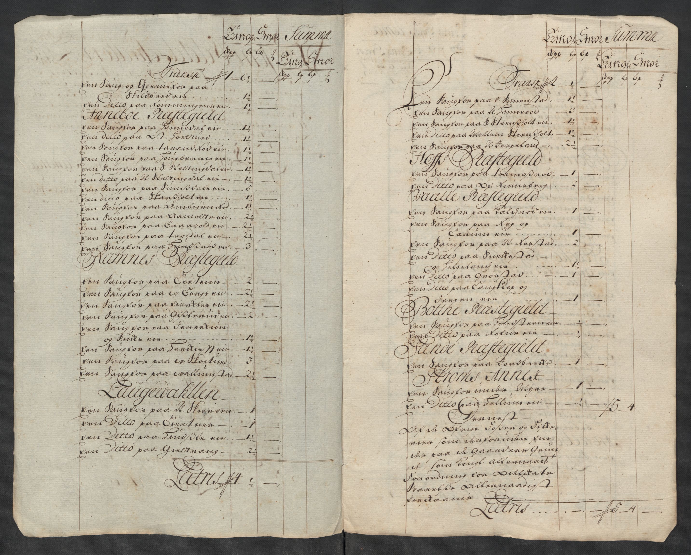 Rentekammeret inntil 1814, Reviderte regnskaper, Fogderegnskap, RA/EA-4092/R32/L1878: Fogderegnskap Jarlsberg grevskap, 1713, s. 230