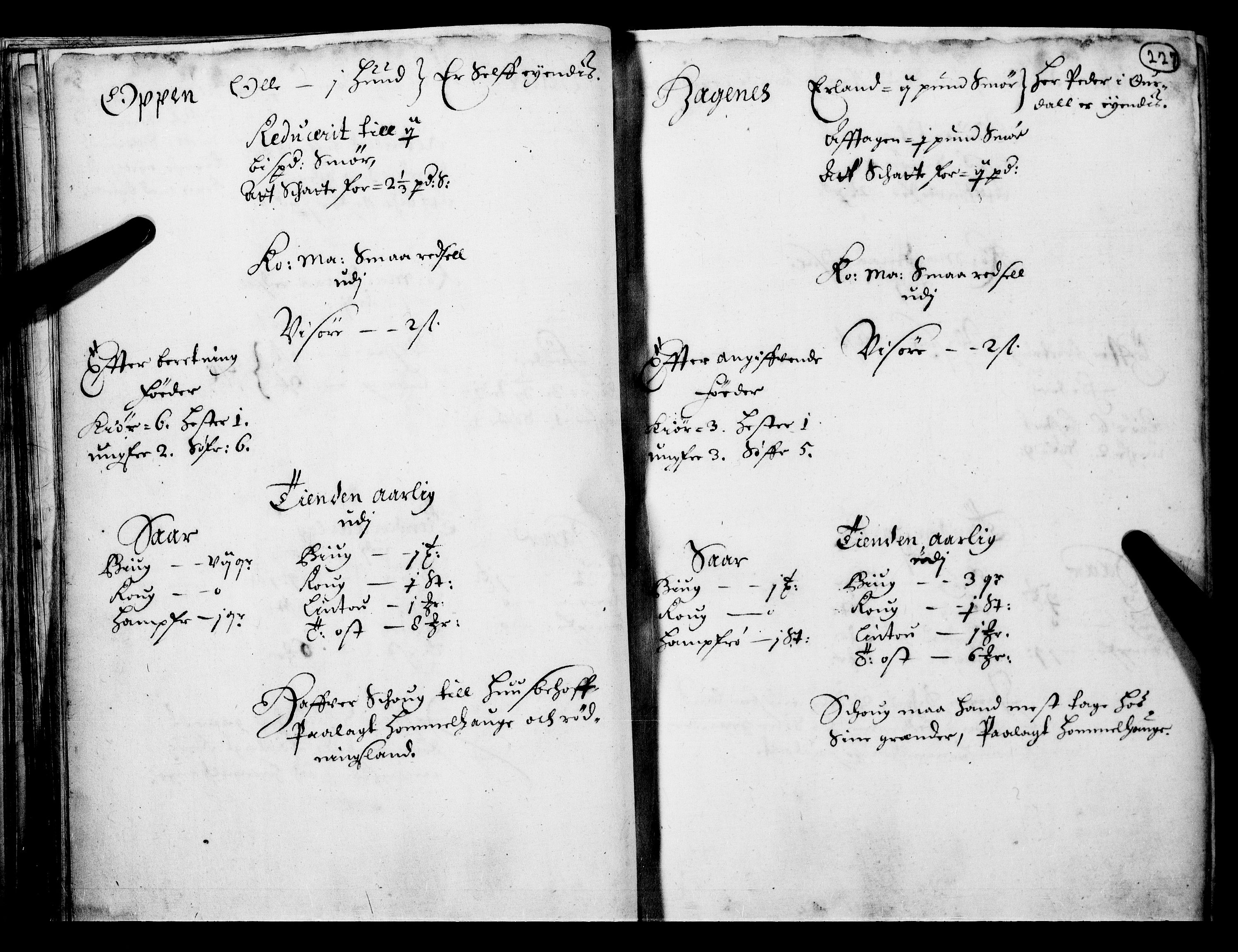 Rentekammeret inntil 1814, Realistisk ordnet avdeling, AV/RA-EA-4070/N/Nb/Nba/L0017: Hadeland og Valdres fogderi, 2. del, 1669, s. 225b-226a