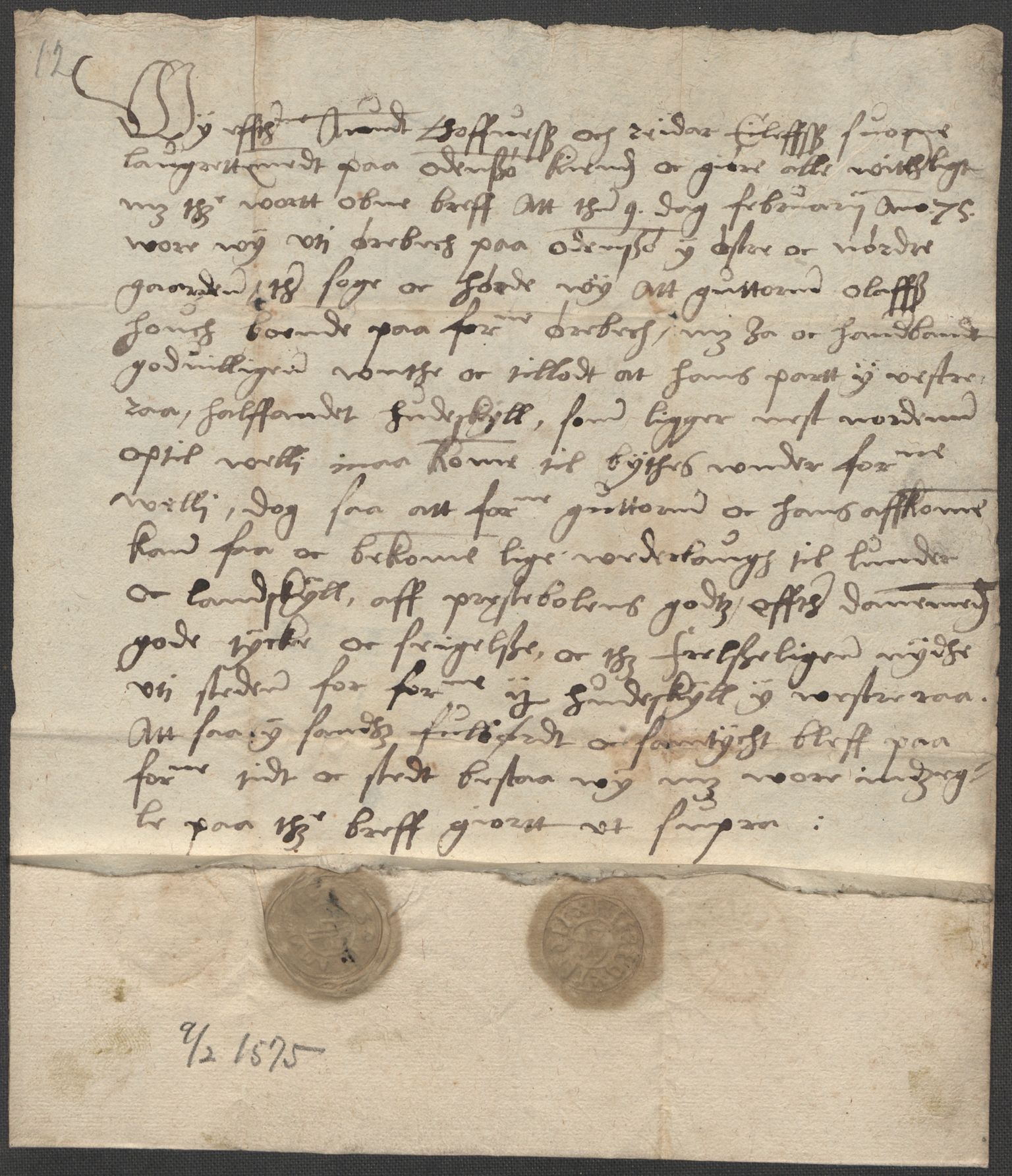 Riksarkivets diplomsamling, AV/RA-EA-5965/F15/L0002: Prestearkiv - Østfold, 1572-1683, s. 119