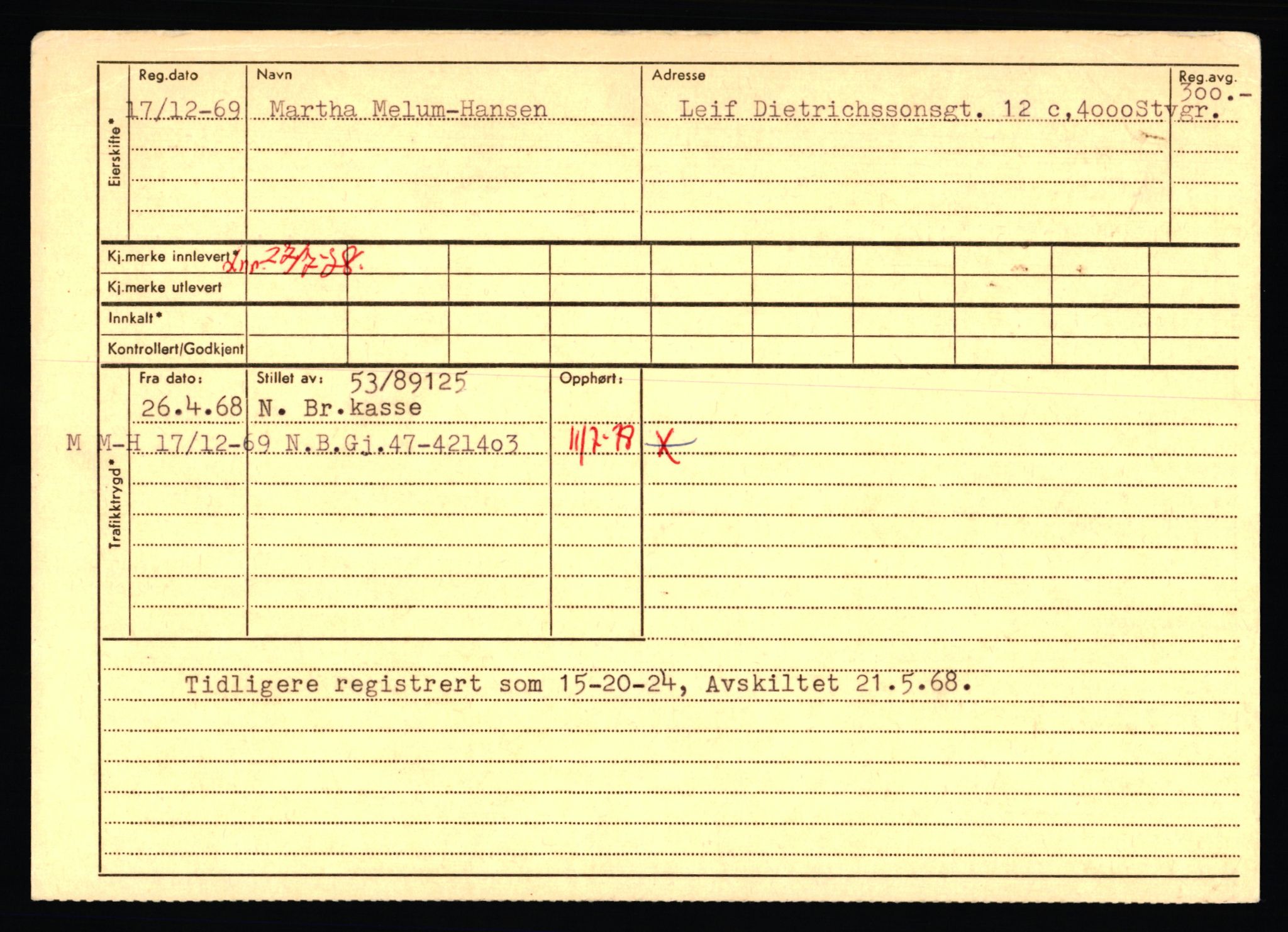 Stavanger trafikkstasjon, AV/SAST-A-101942/0/F/L0075: L-88800 - L-92499, 1930-1971, s. 1913
