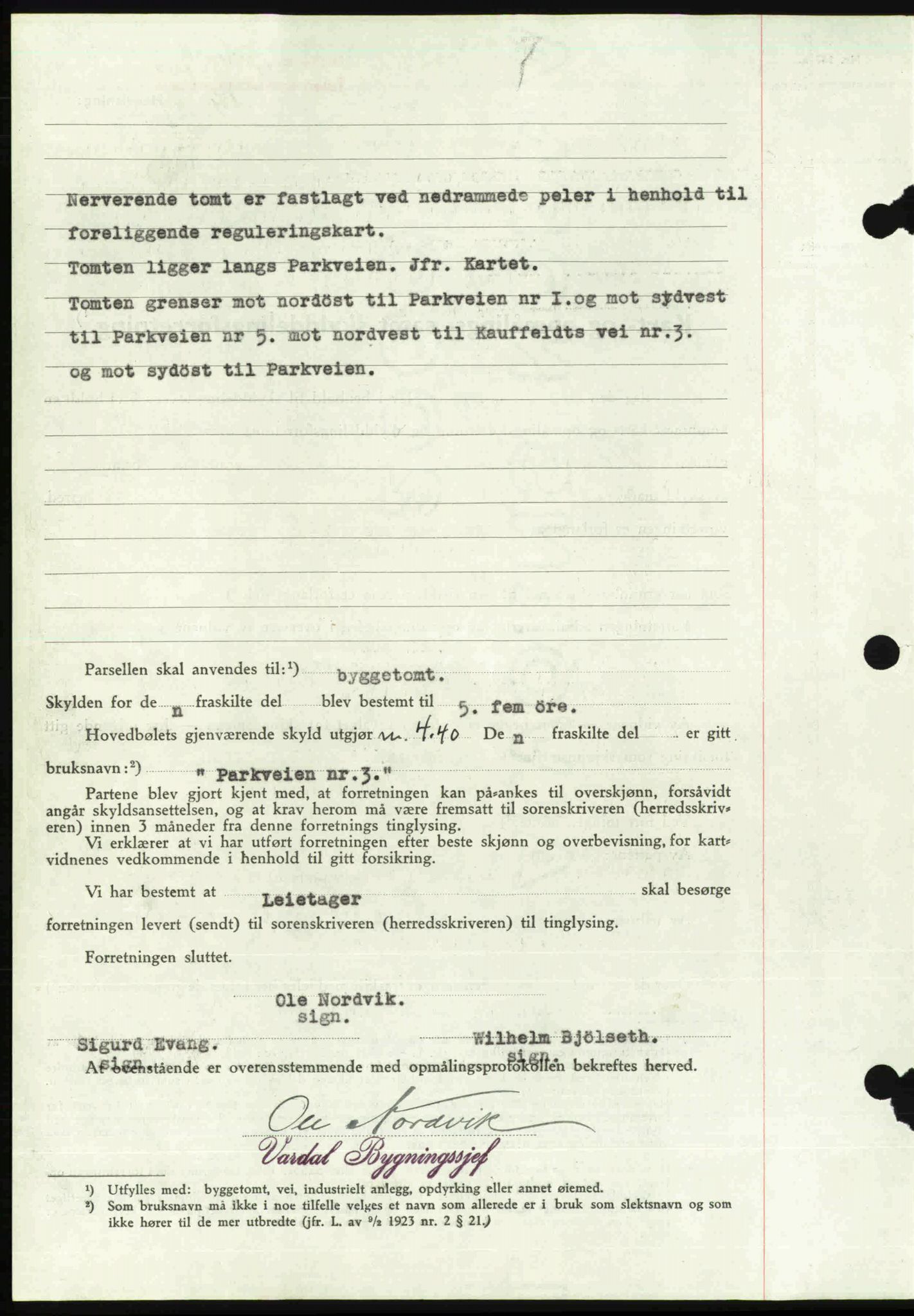 Toten tingrett, AV/SAH-TING-006/H/Hb/Hbc/L0003: Pantebok nr. Hbc-03, 1937-1938, Dagboknr: 1734/1937