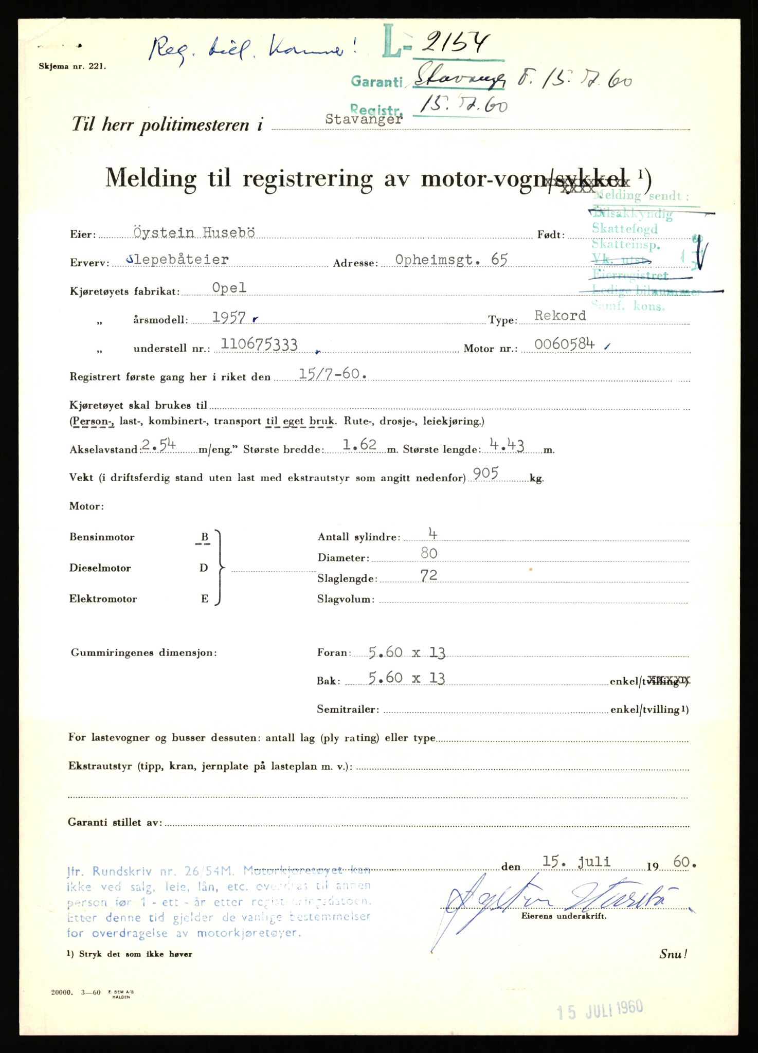 Stavanger trafikkstasjon, AV/SAST-A-101942/0/F/L0007: L-2150 - L-2549, 1930-1971, s. 27