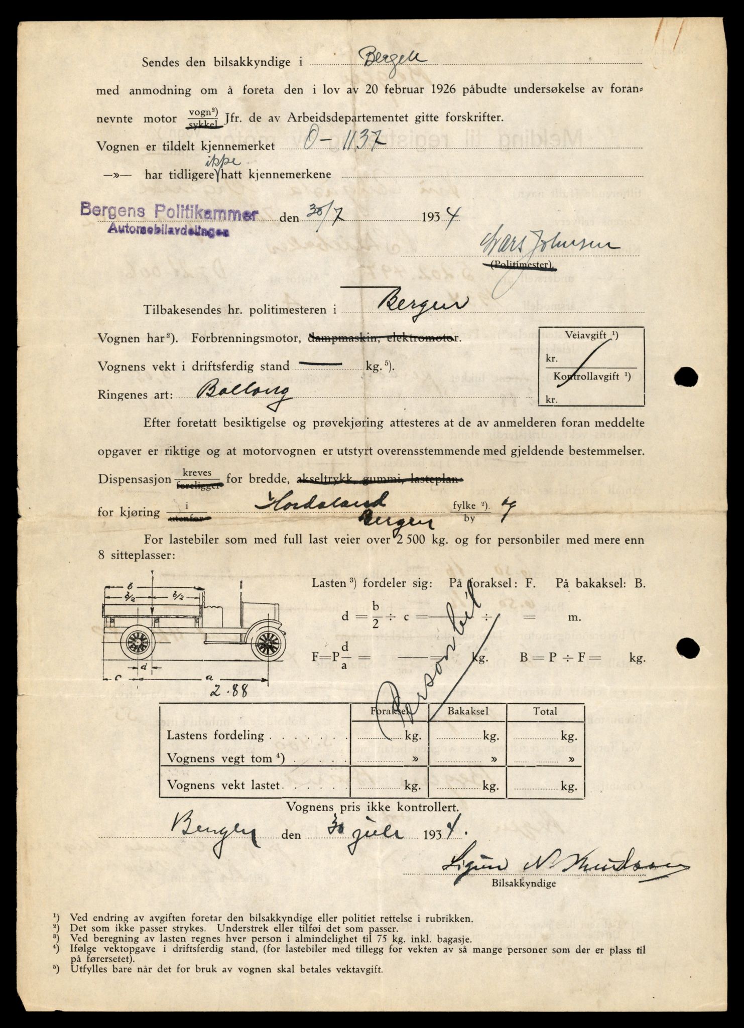 Møre og Romsdal vegkontor - Ålesund trafikkstasjon, AV/SAT-A-4099/F/Fe/L0005: Registreringskort for kjøretøy T 443 - T 546, 1927-1998, s. 386