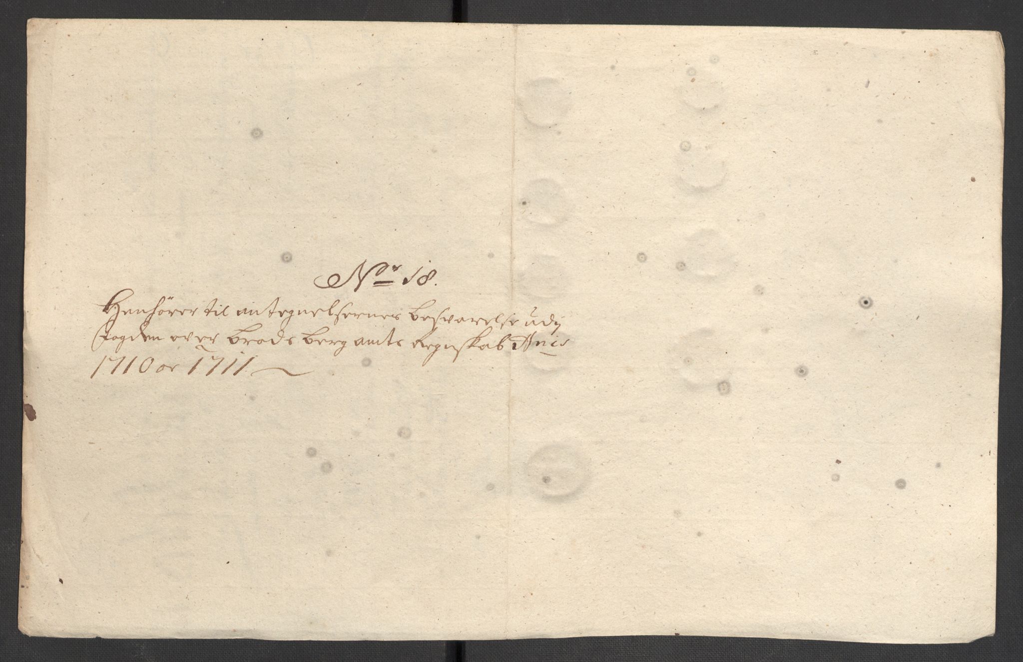 Rentekammeret inntil 1814, Reviderte regnskaper, Fogderegnskap, RA/EA-4092/R36/L2122: Fogderegnskap Øvre og Nedre Telemark og Bamble, 1710-1711, s. 143