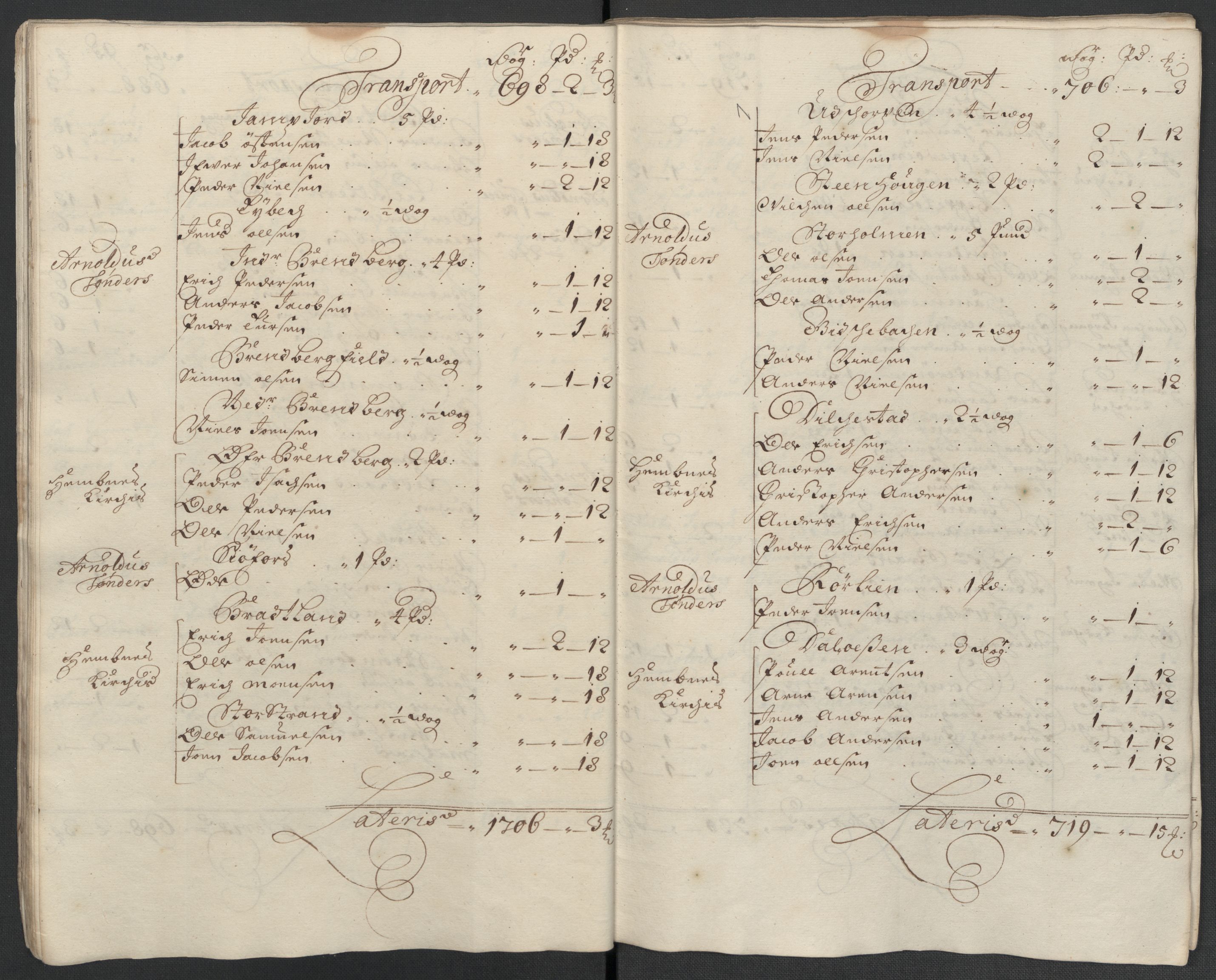 Rentekammeret inntil 1814, Reviderte regnskaper, Fogderegnskap, RA/EA-4092/R65/L4508: Fogderegnskap Helgeland, 1702-1705, s. 401