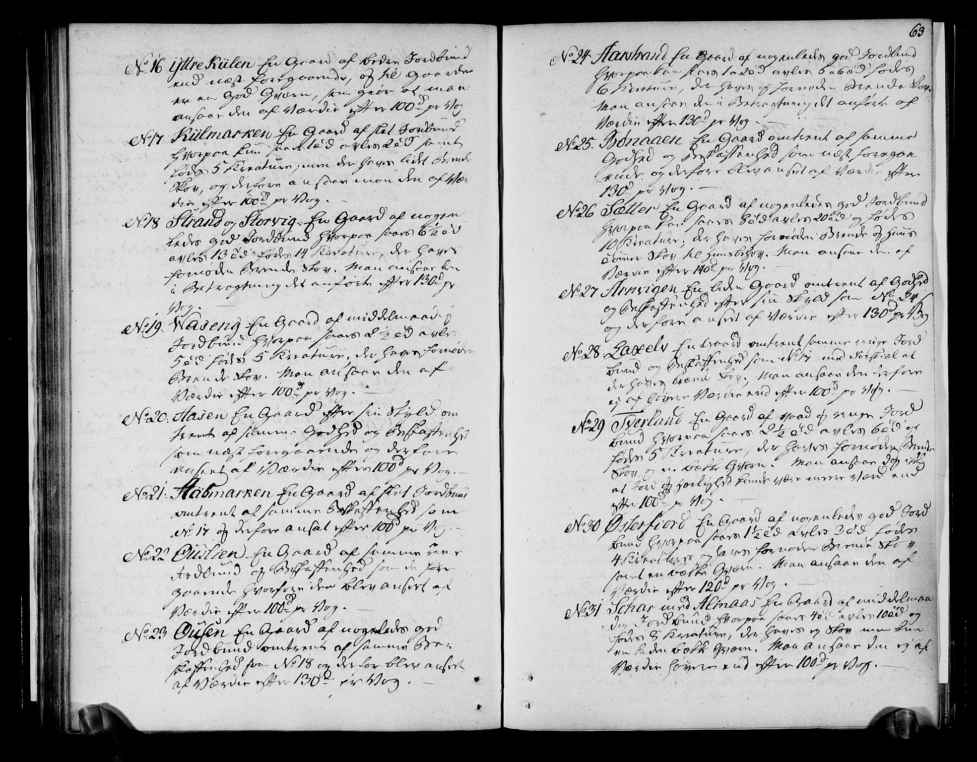 Rentekammeret inntil 1814, Realistisk ordnet avdeling, RA/EA-4070/N/Ne/Nea/L0156: Helgeland fogderi. Deliberasjonsprotokoll, 1803, s. 65