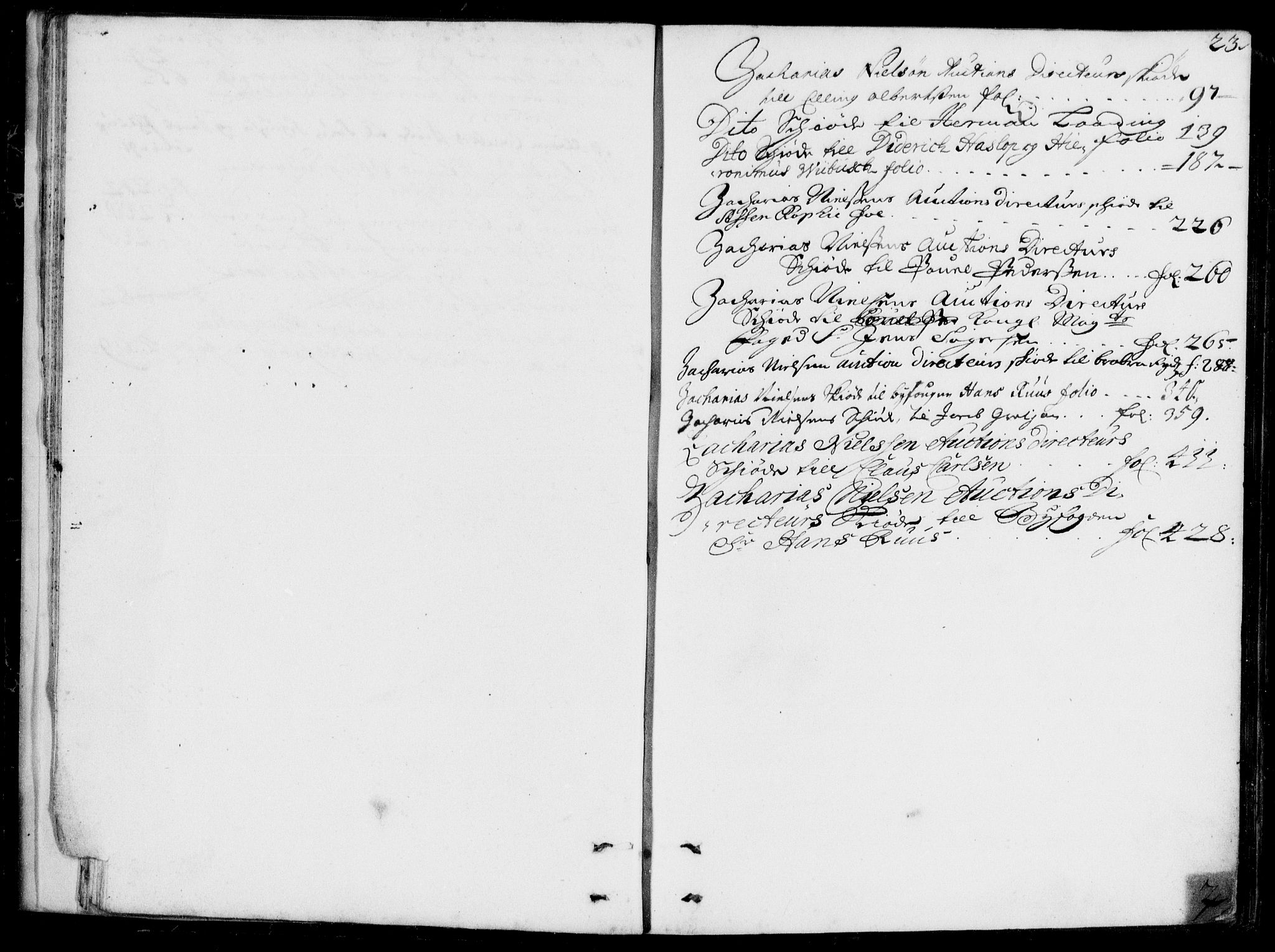 Byfogd og Byskriver i Bergen, SAB/A-3401/03/03Ba/L0004a: Pantebok nr. II.B.a.4, 1699-1703, s. 23
