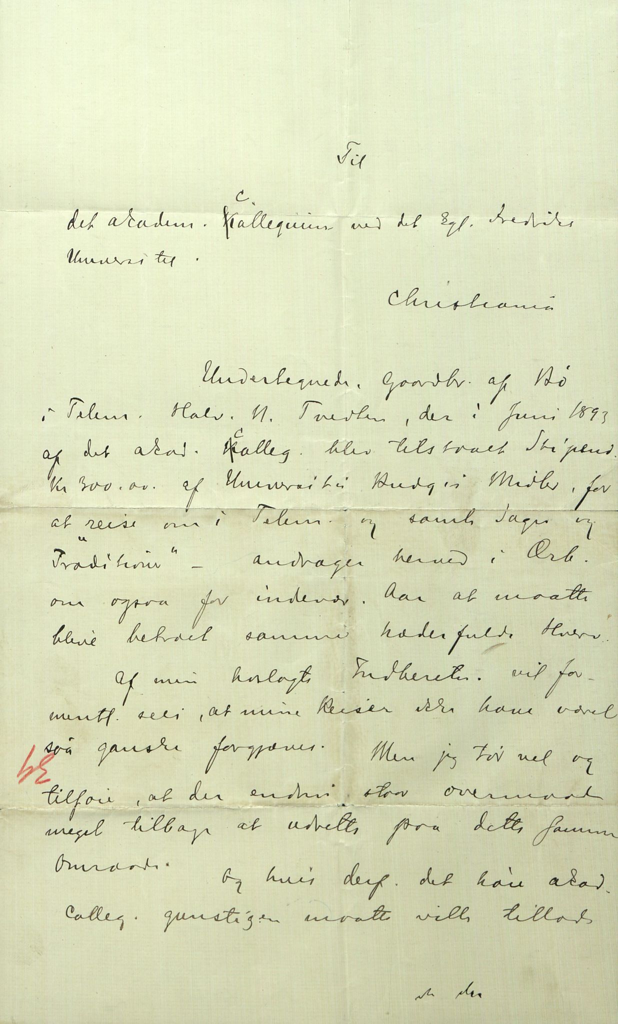 Rikard Berge, TEMU/TGM-A-1003/F/L0016/0019: 529-550 / 547 Brev til Halvor N. Tvedten. Personlige brev, 1878-1897, s. 39