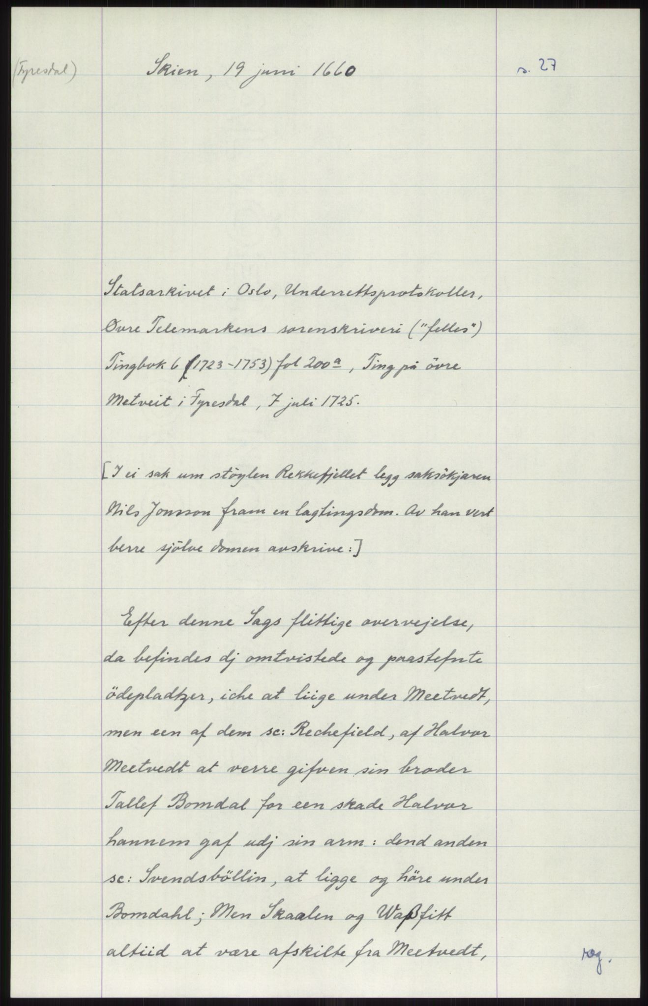 Samlinger til kildeutgivelse, Diplomavskriftsamlingen, AV/RA-EA-4053/H/Ha, s. 3055