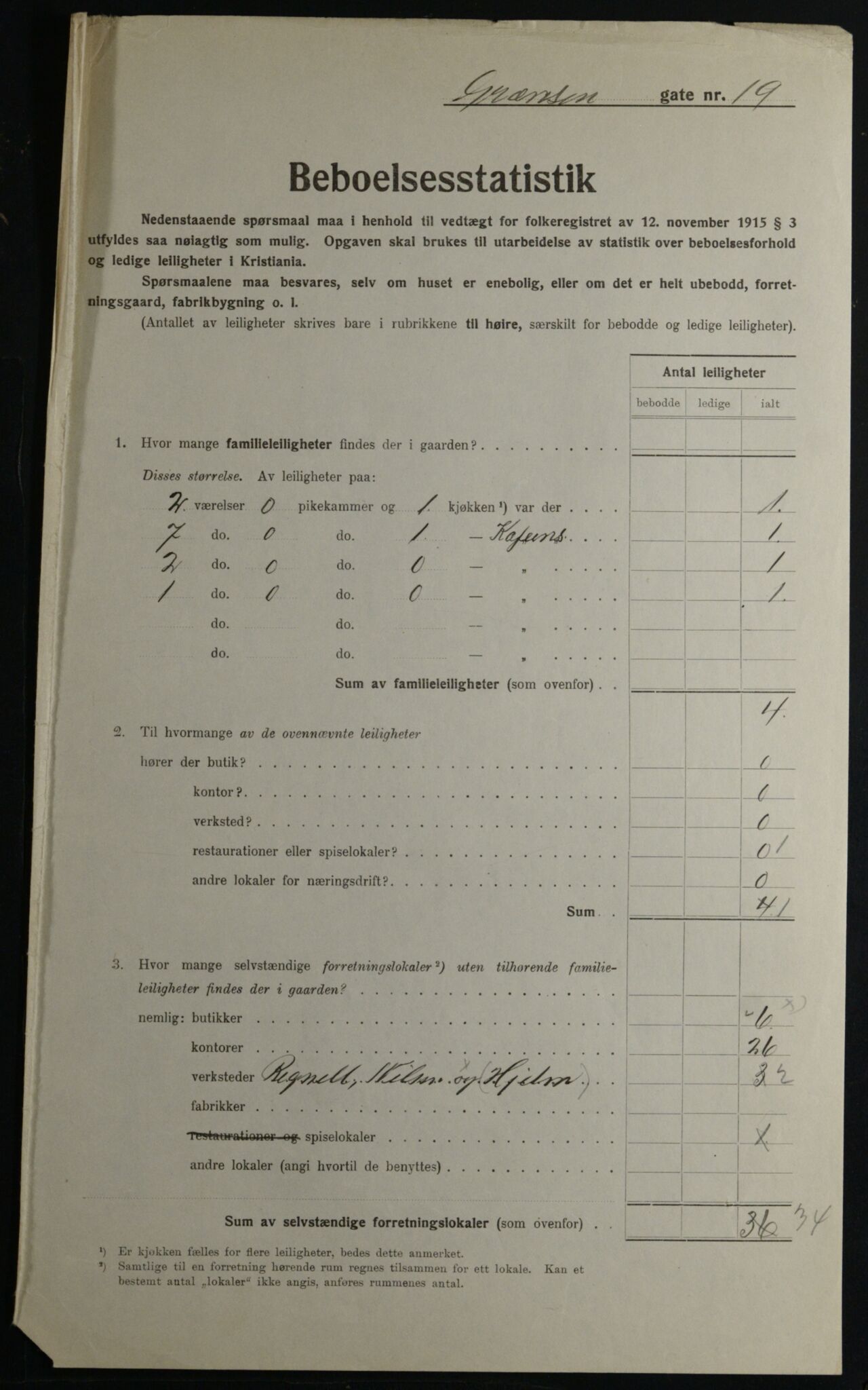 OBA, Kommunal folketelling 1.12.1923 for Kristiania, 1923, s. 33780