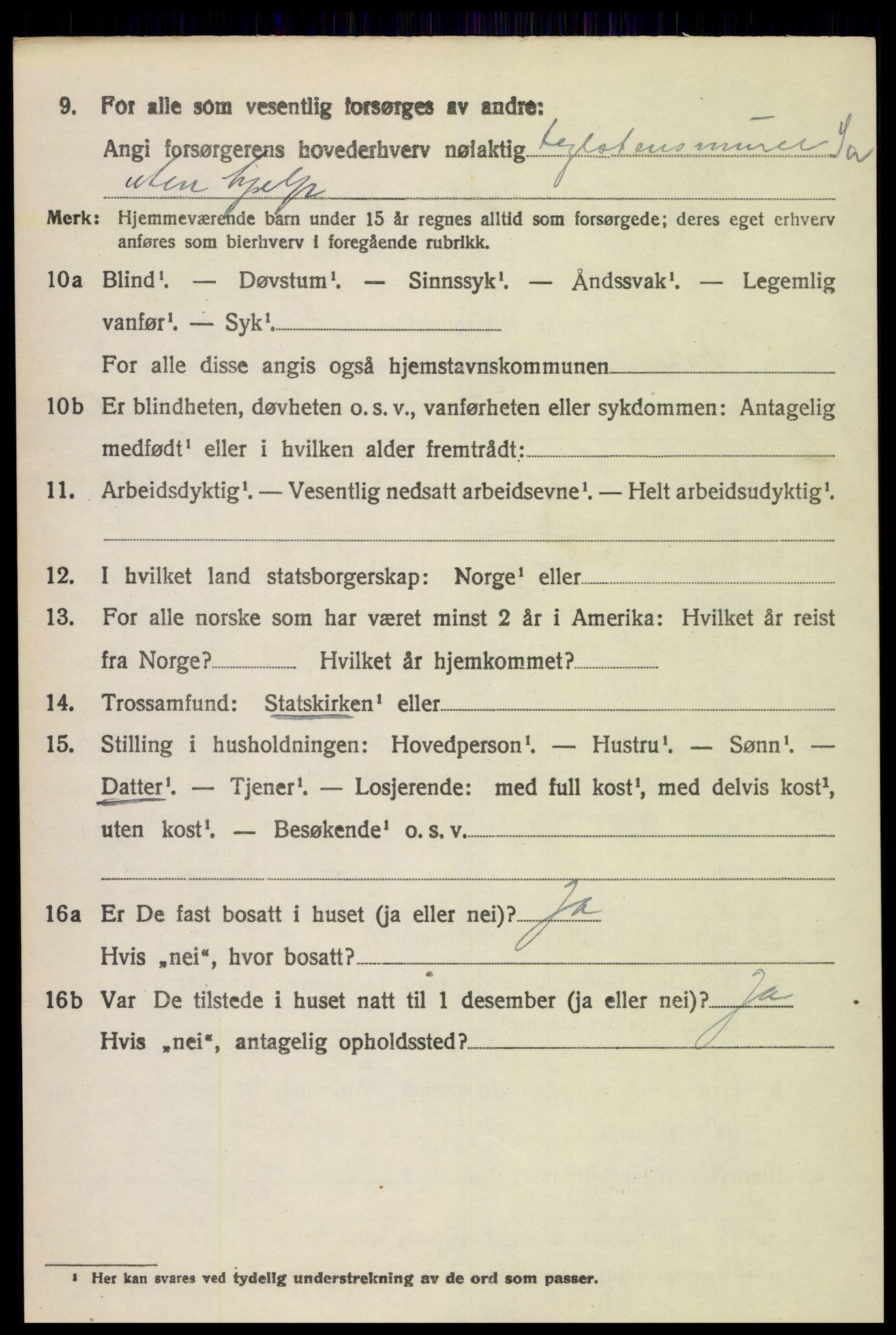 SAH, Folketelling 1920 for 0524 Fåberg herred, 1920, s. 9163