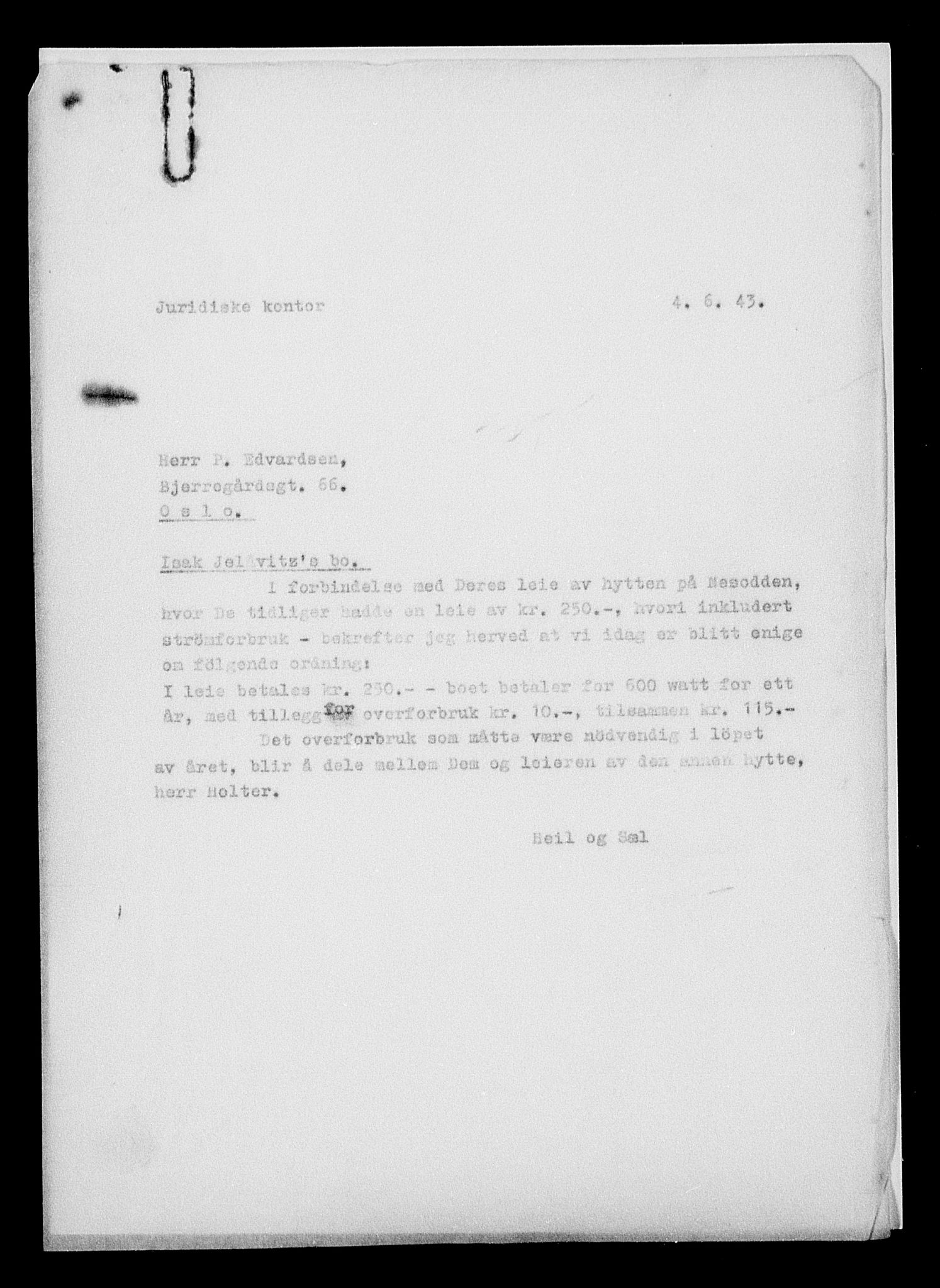 Justisdepartementet, Tilbakeføringskontoret for inndratte formuer, AV/RA-S-1564/H/Hc/Hcc/L0948: --, 1945-1947, s. 159