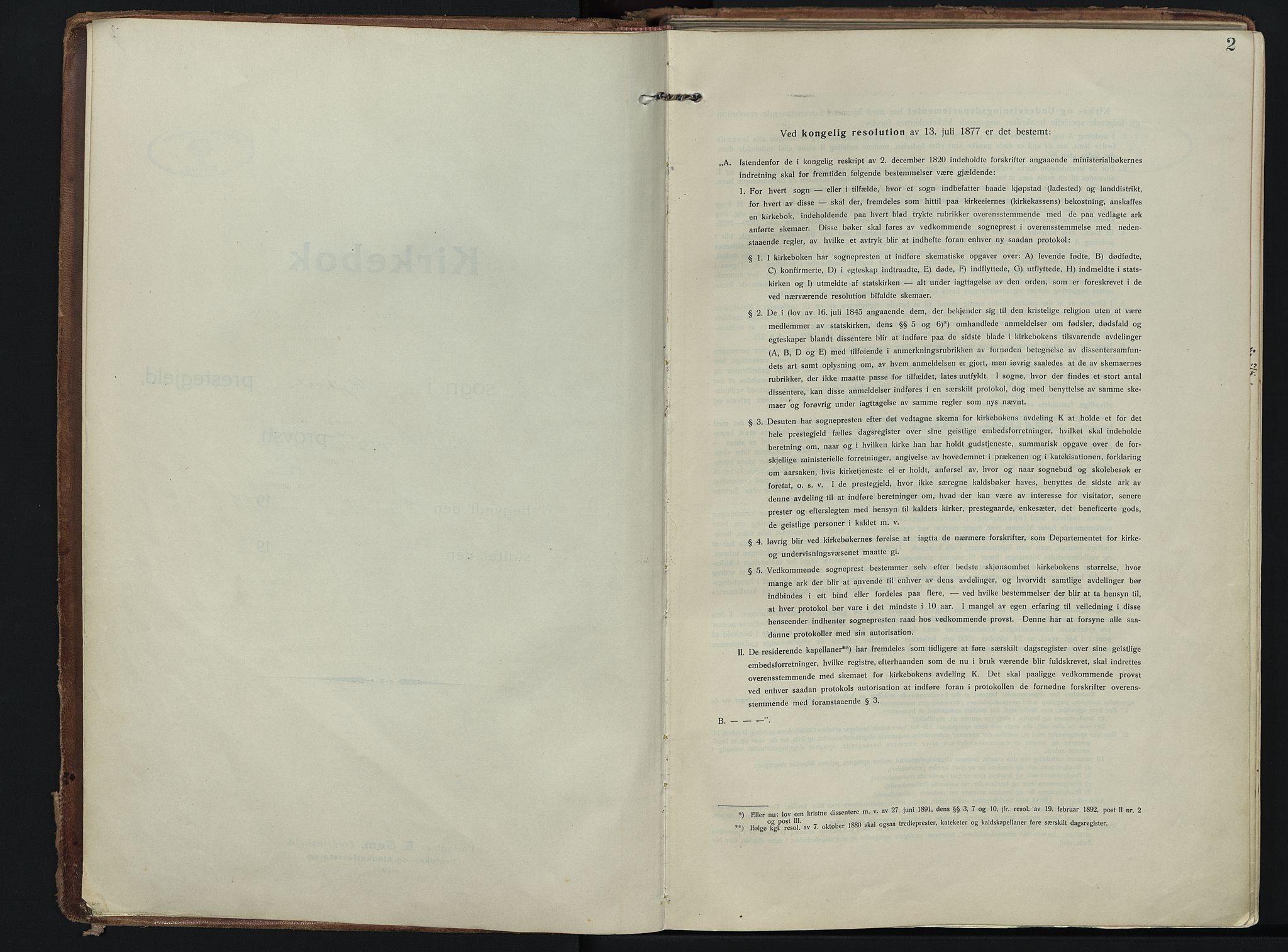 Skiptvet prestekontor Kirkebøker, AV/SAO-A-20009/F/Fa/L0012: Ministerialbok nr. 12, 1913-1924, s. 2