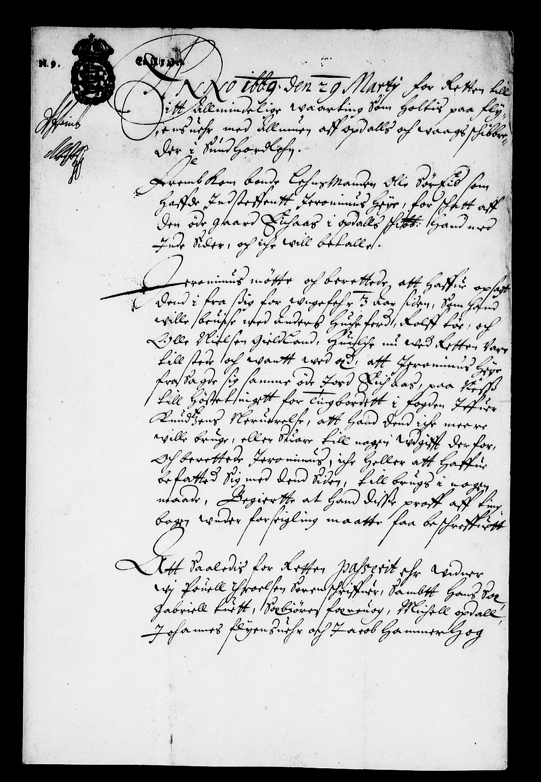 Rentekammeret inntil 1814, Reviderte regnskaper, Stiftamtstueregnskaper, Bergen stiftamt, AV/RA-EA-6043/R/Rc/L0030: Bergen stiftamt, 1669