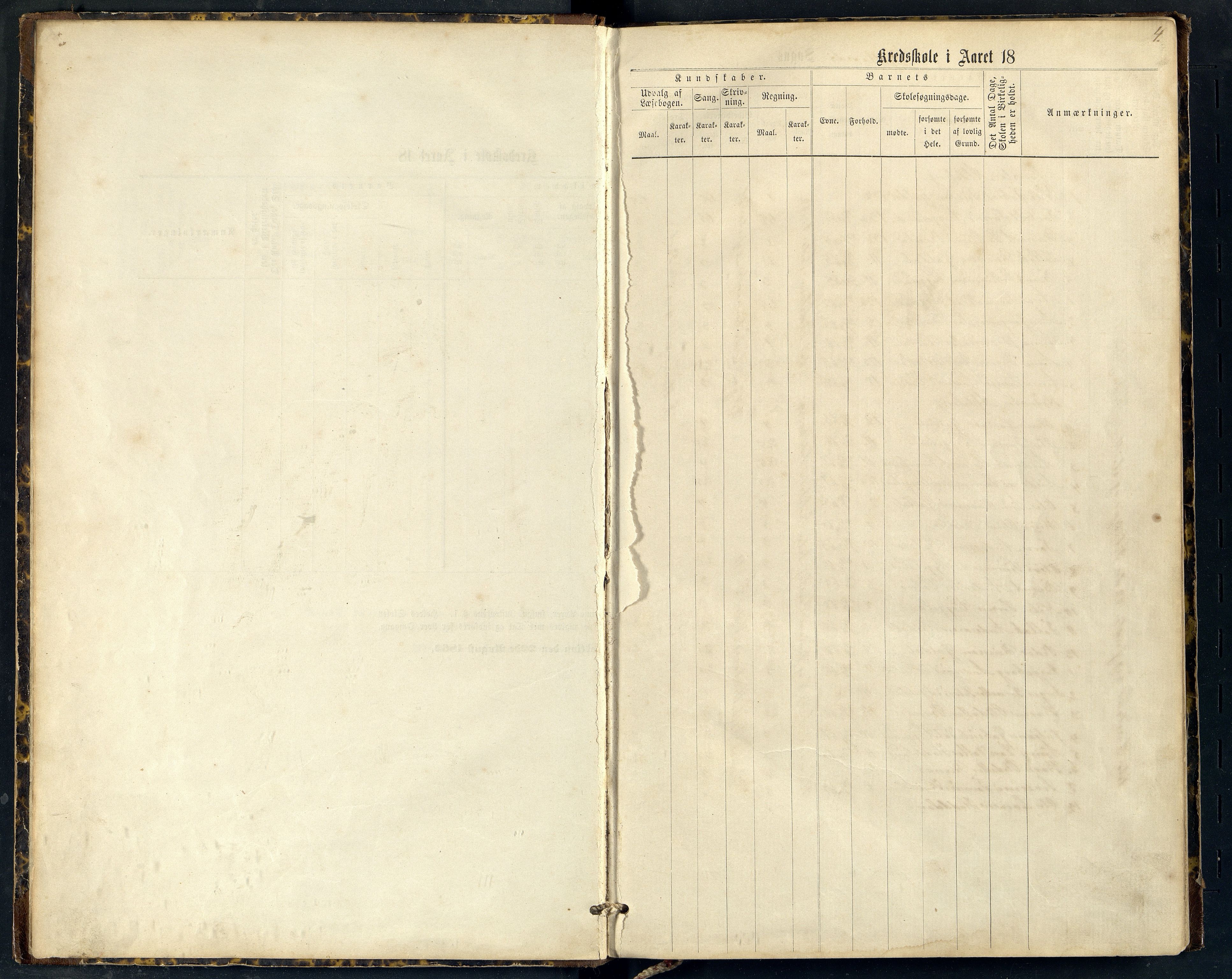 Fjotland kommune - Eiesland Skole, ARKSOR/1037FJ557/H/L0001: Skoleprotokoll, også Veggeland skole (d), 1869-1883