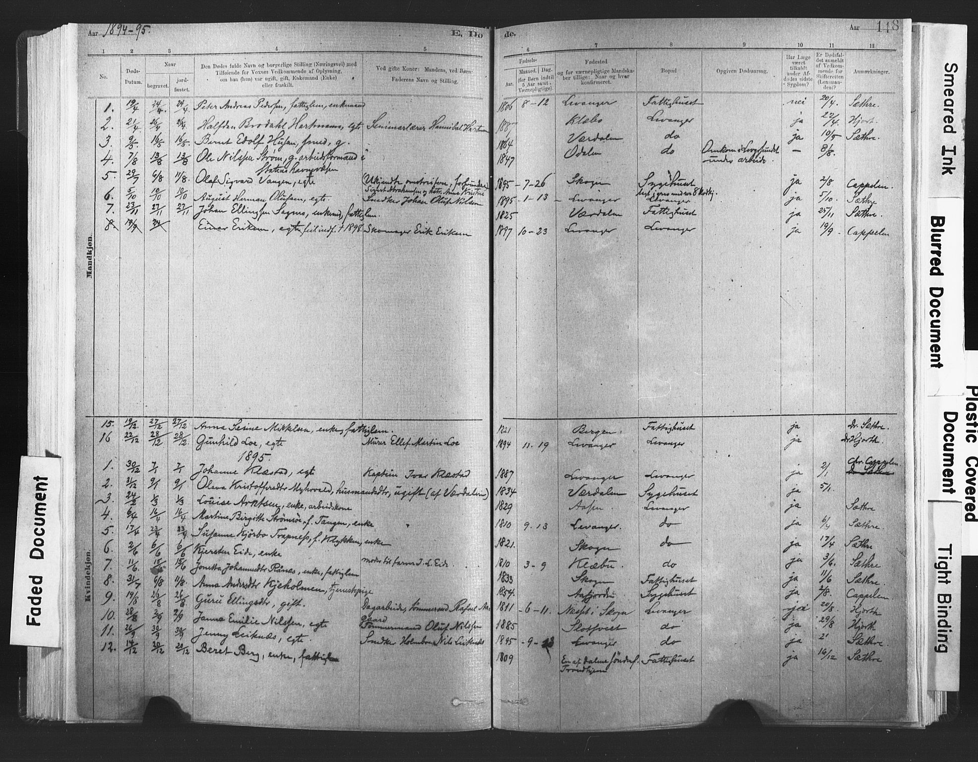 Ministerialprotokoller, klokkerbøker og fødselsregistre - Nord-Trøndelag, SAT/A-1458/720/L0189: Ministerialbok nr. 720A05, 1880-1911, s. 118