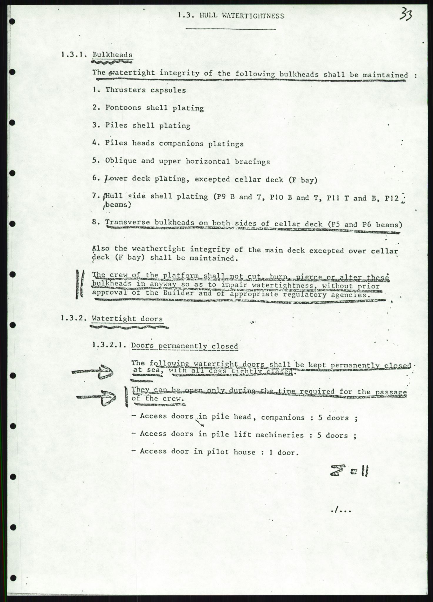 Justisdepartementet, Granskningskommisjonen ved Alexander Kielland-ulykken 27.3.1980, AV/RA-S-1165/D/L0019: S Værforhold (Doku.liste + S1-S5 av 5)/ T (T1-T2)/ U Stabilitet (Doku.liste + U1-U5 av 5), 1980-1981, s. 805