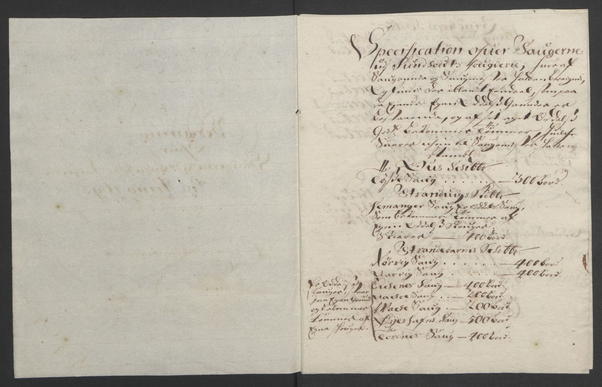 Rentekammeret inntil 1814, Reviderte regnskaper, Fogderegnskap, RA/EA-4092/R48/L2974: Fogderegnskap Sunnhordland og Hardanger, 1693, s. 72
