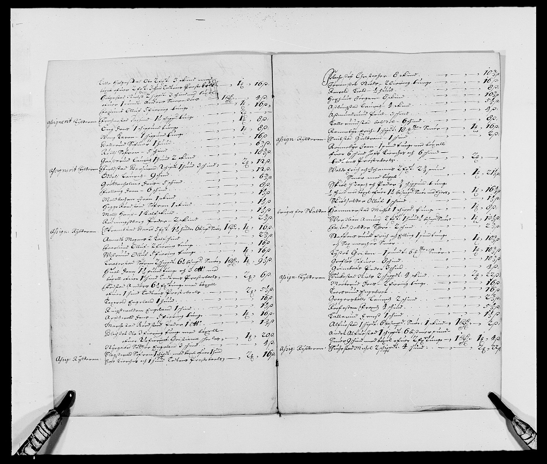 Rentekammeret inntil 1814, Reviderte regnskaper, Fogderegnskap, RA/EA-4092/R18/L1286: Fogderegnskap Hadeland, Toten og Valdres, 1687, s. 148
