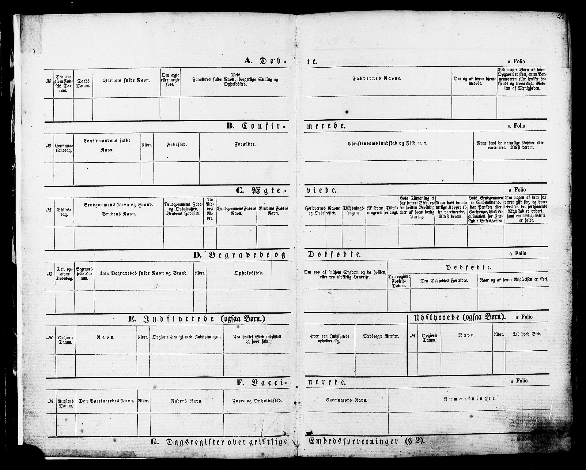 Ministerialprotokoller, klokkerbøker og fødselsregistre - Møre og Romsdal, AV/SAT-A-1454/539/L0529: Ministerialbok nr. 539A02, 1848-1872, s. 2