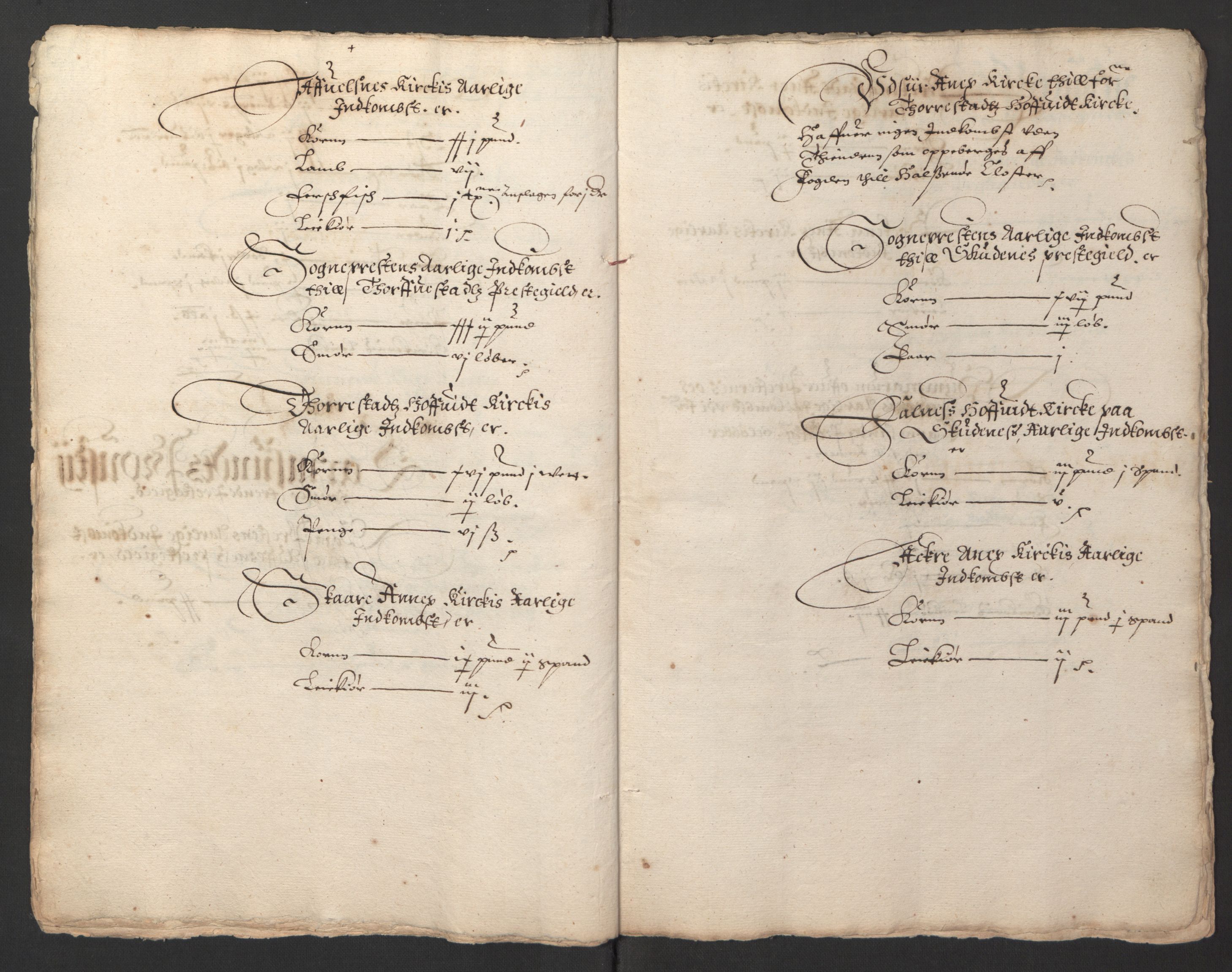 Stattholderembetet 1572-1771, AV/RA-EA-2870/Ek/L0014/0002: Jordebøker til utlikning av rosstjeneste 1624-1626: / Kirke- og prestebolsinntekter i Stavanger bispedømme, 1625, s. 13
