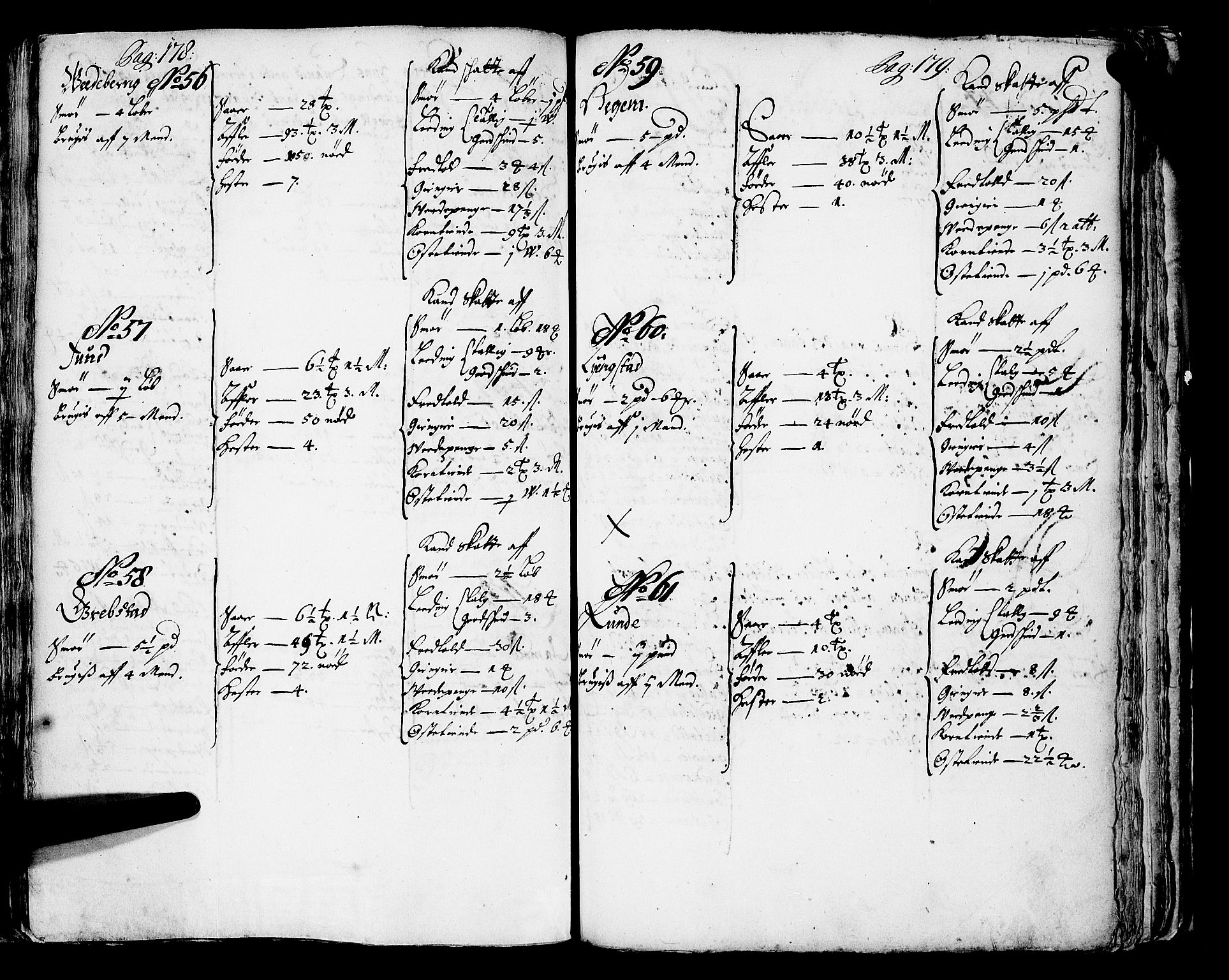 Rentekammeret inntil 1814, Realistisk ordnet avdeling, AV/RA-EA-4070/N/Nb/Nba/L0043: Sunnfjord fogderi, 1667, s. 178-179