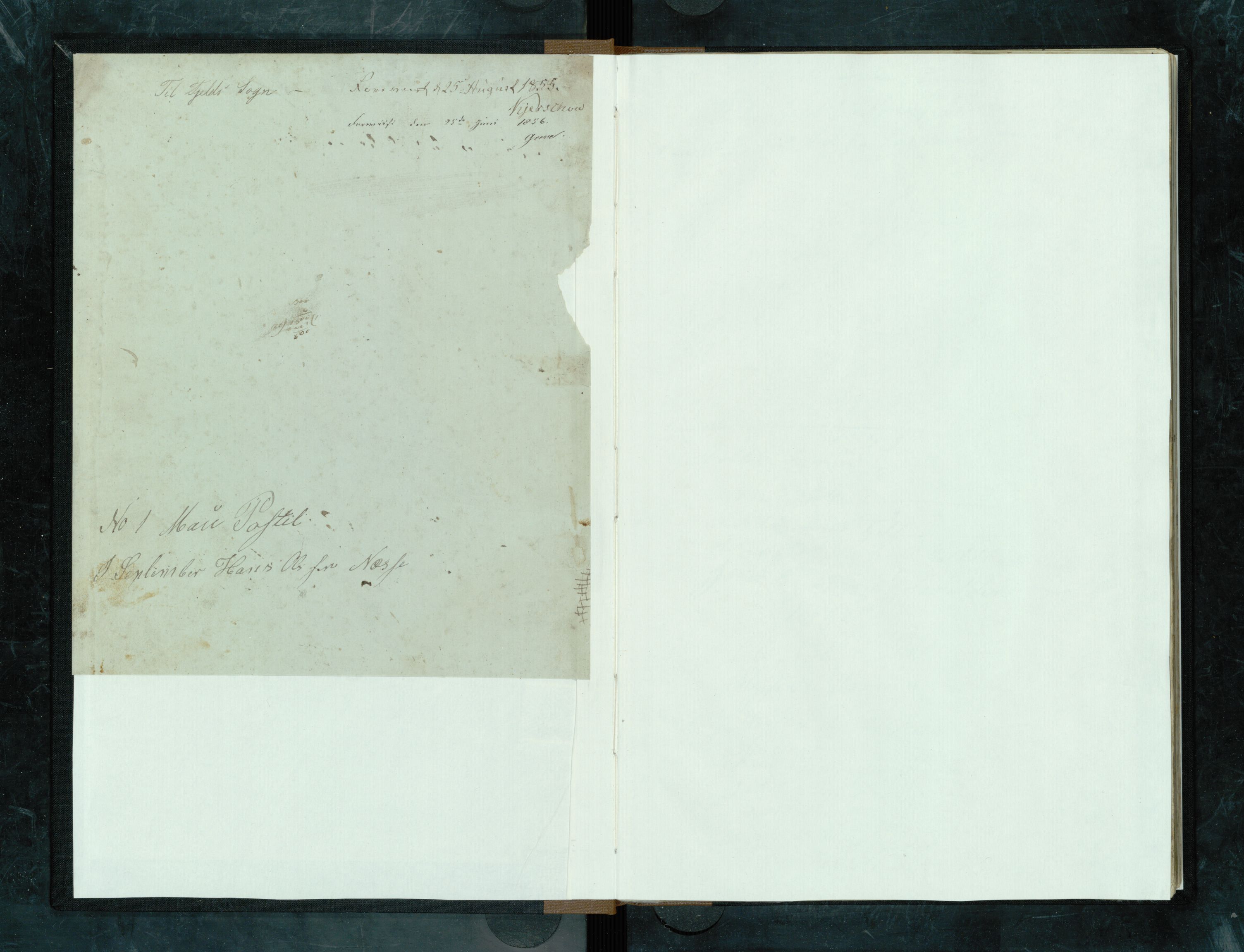 Fjell sokneprestembete, SAB/A-75301/Y/Ya/L0001: Biblioteksprotokoll for allmuebiblioteket, 1847-1860