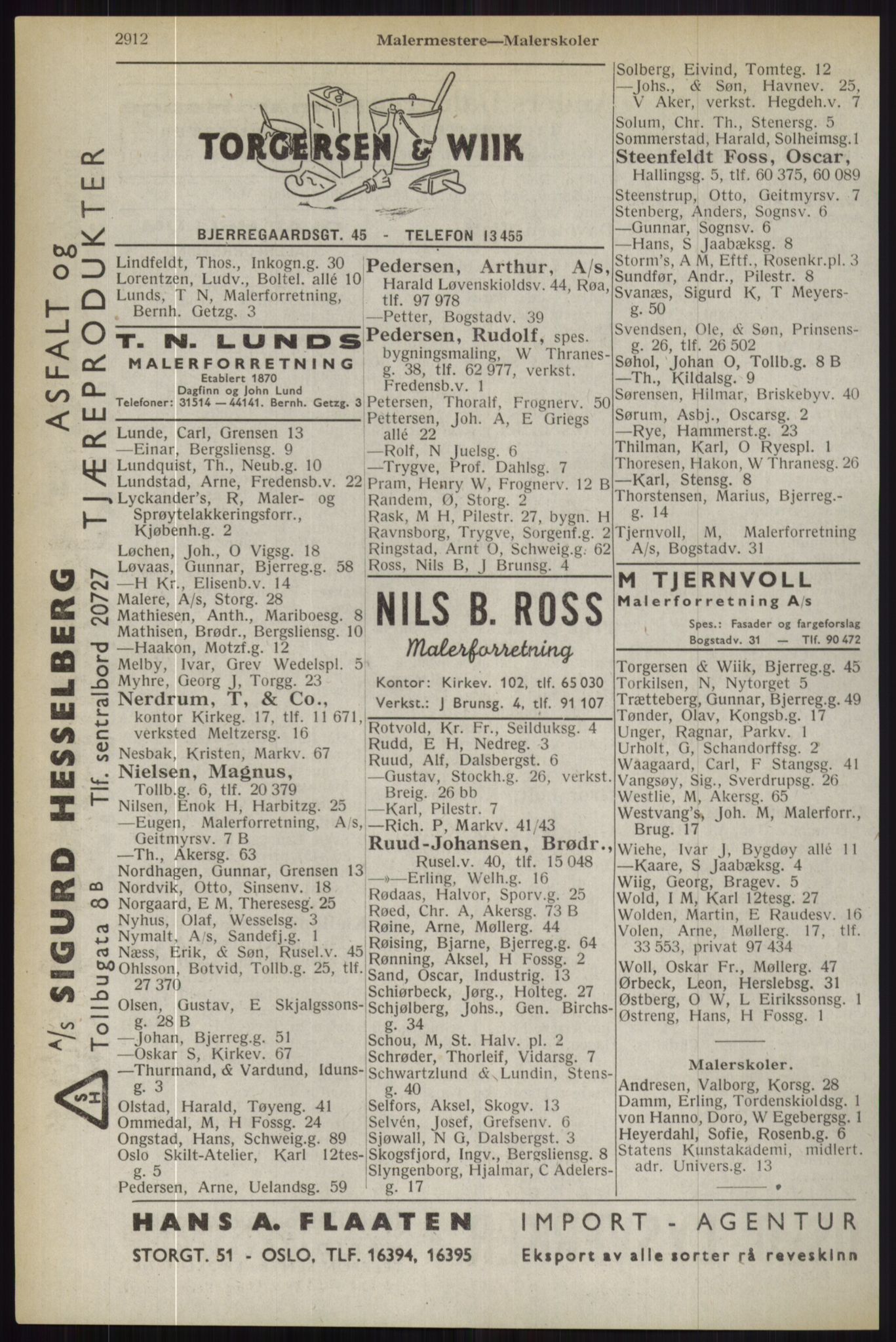 Kristiania/Oslo adressebok, PUBL/-, 1944, s. 2912