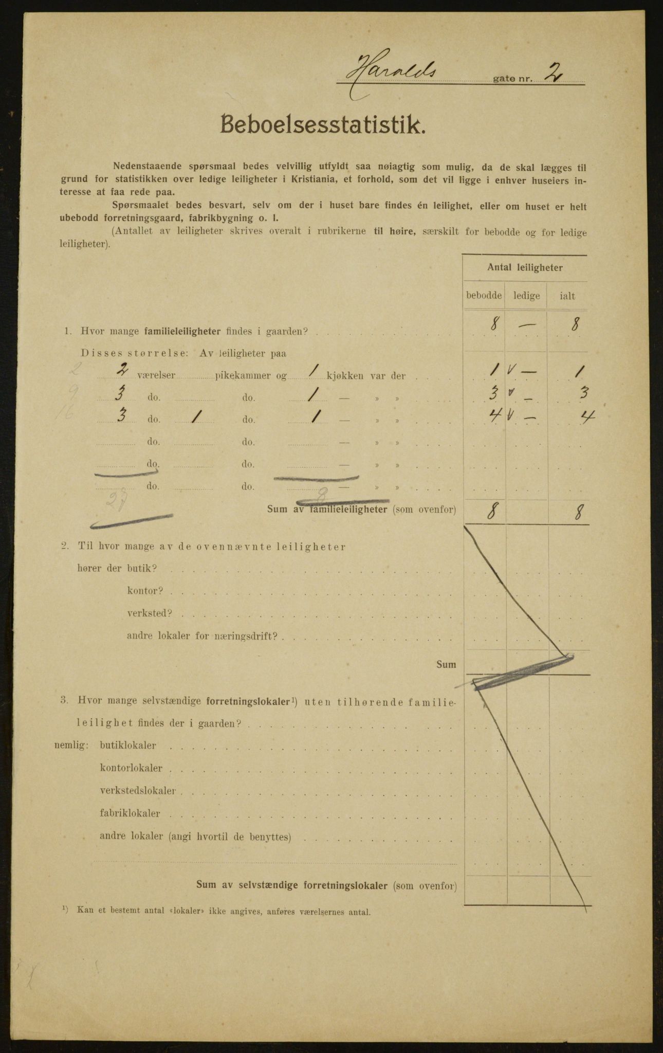 OBA, Kommunal folketelling 1.2.1910 for Kristiania, 1910, s. 32873