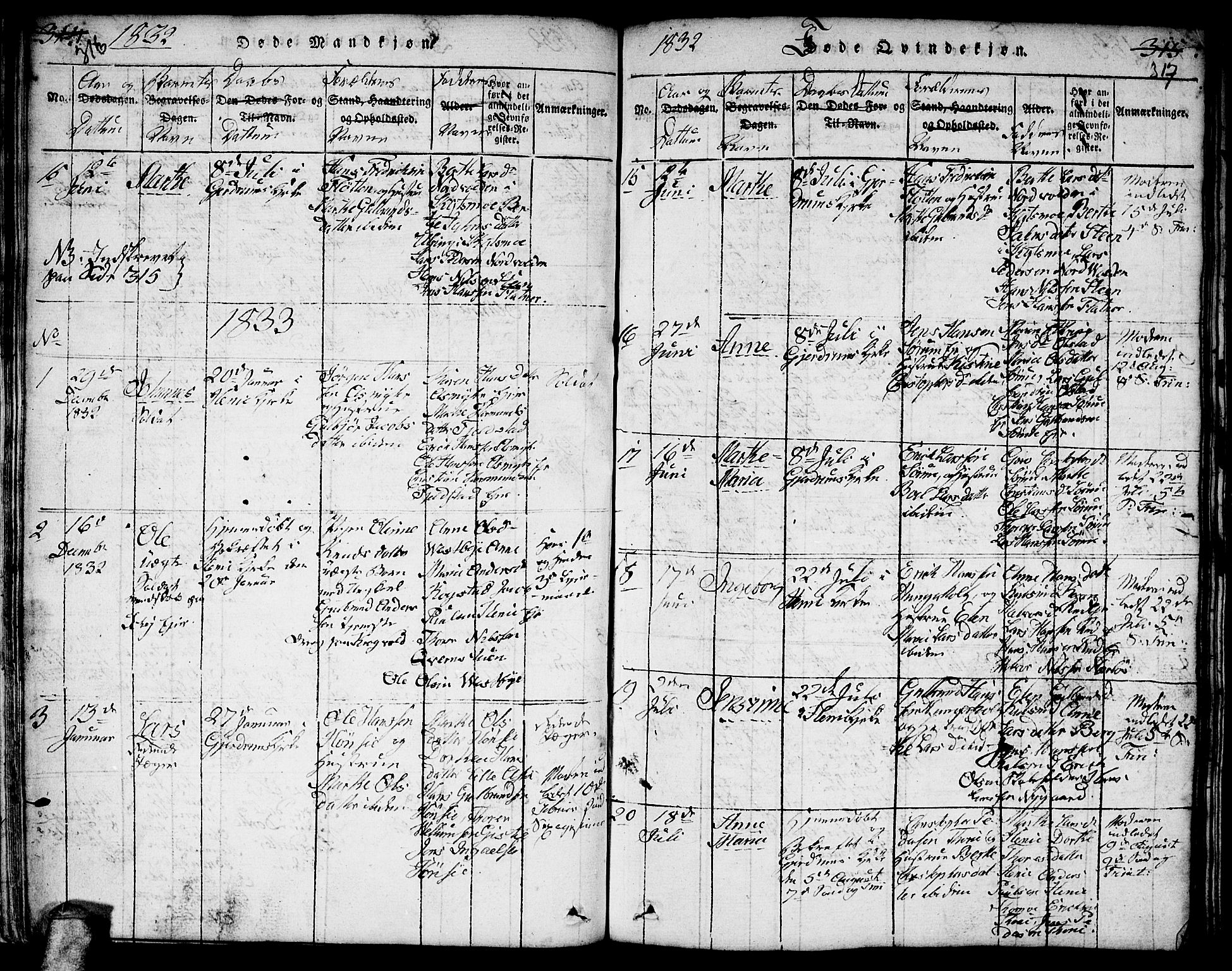Gjerdrum prestekontor Kirkebøker, AV/SAO-A-10412b/F/Fa/L0004: Ministerialbok nr. I 4, 1816-1836, s. 316-317