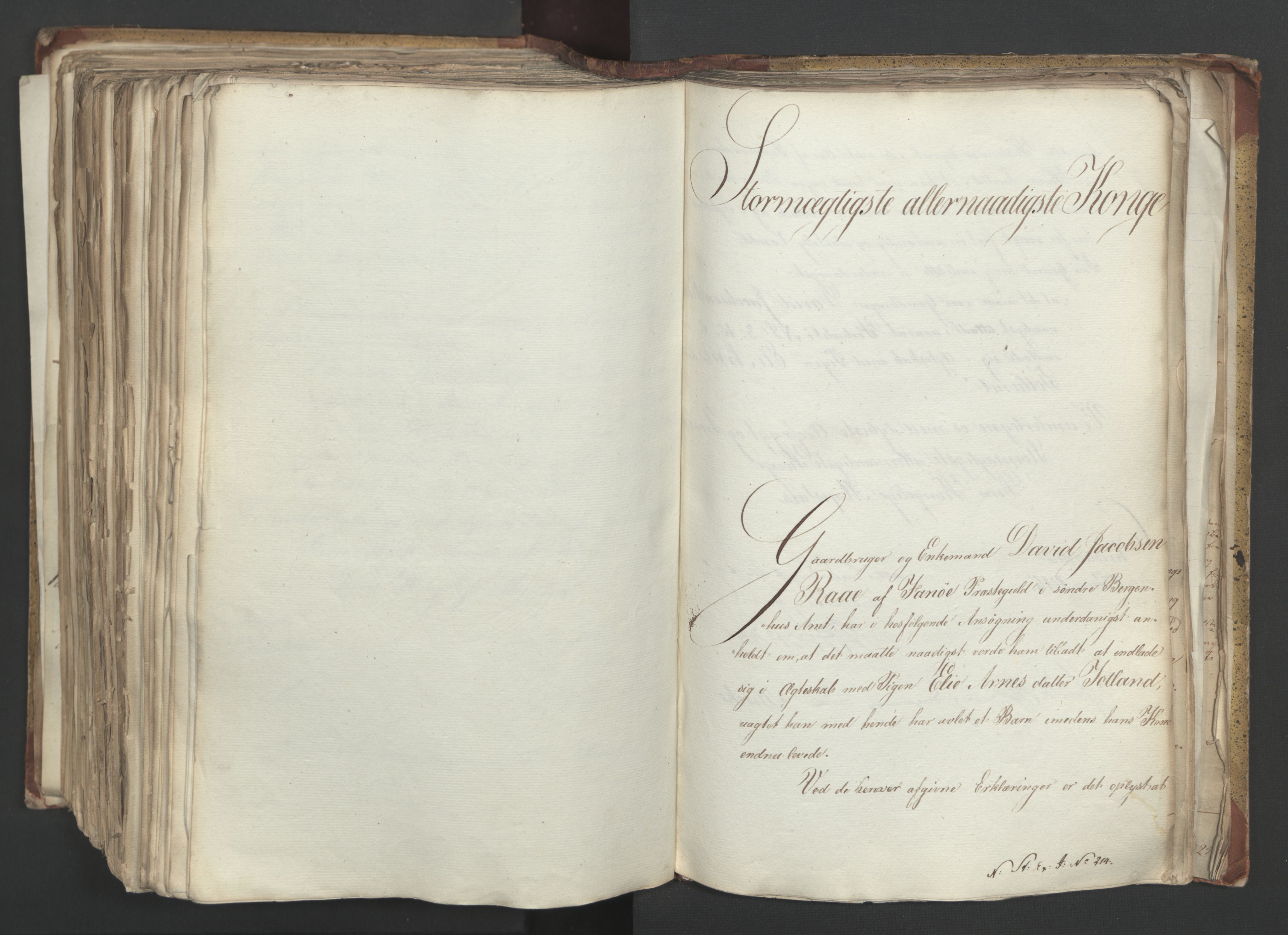 Statsrådsavdelingen i Stockholm, AV/RA-S-1003/D/Da/L0001: Regjeringsinnstillinger nr. 1-262, 1814-1815, s. 474