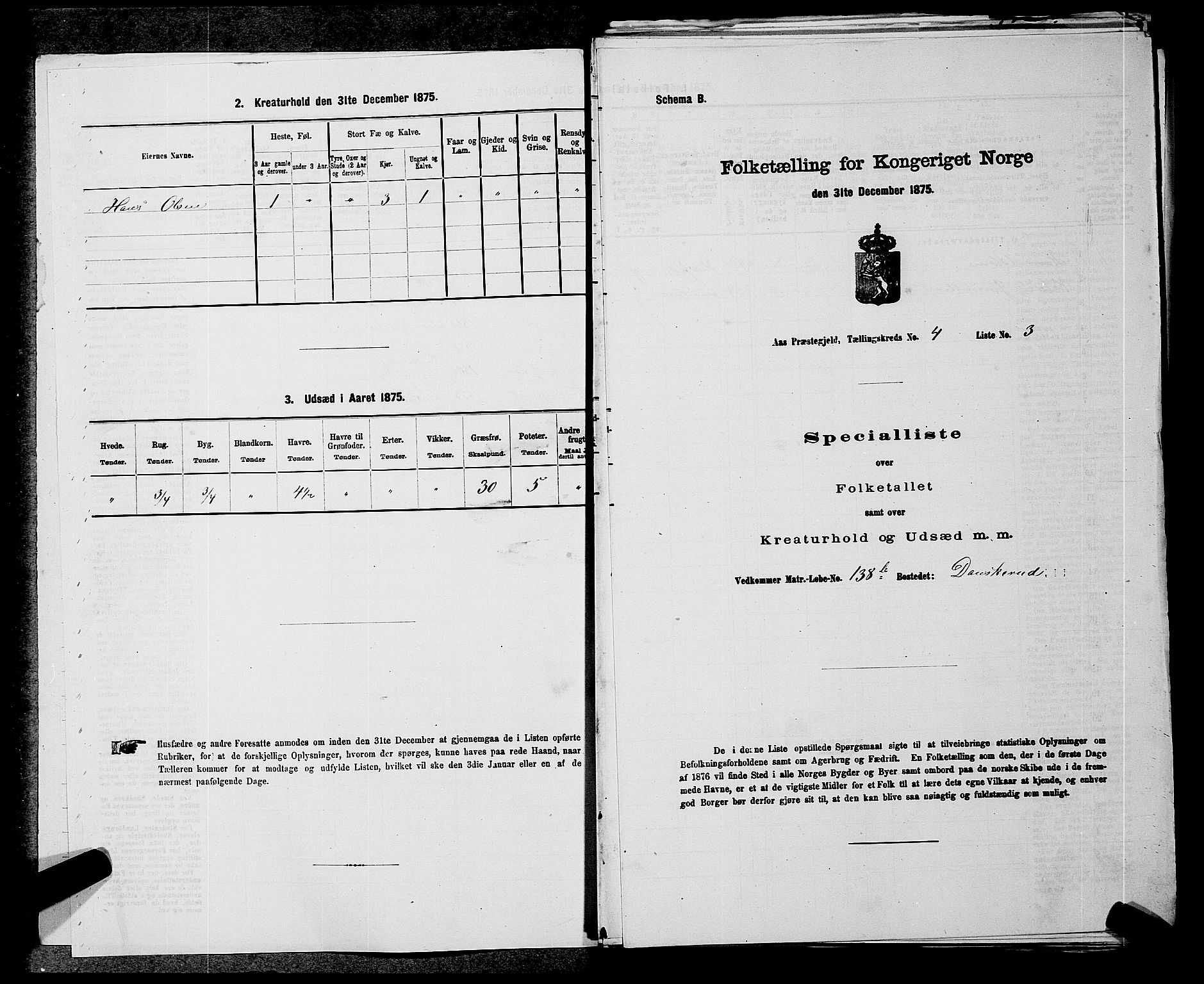 RA, Folketelling 1875 for 0214P Ås prestegjeld, 1875, s. 514