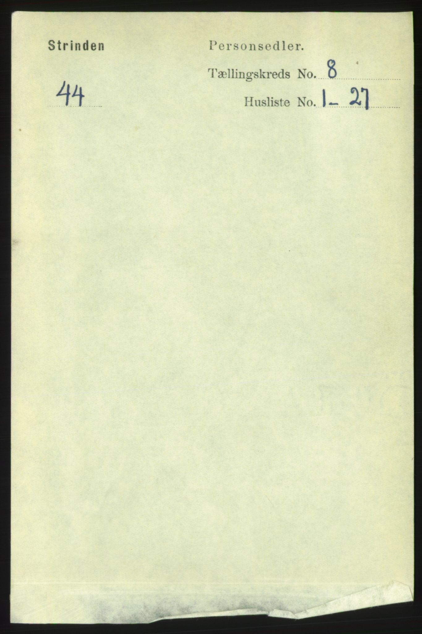 RA, Folketelling 1891 for 1660 Strinda herred, 1891, s. 7079