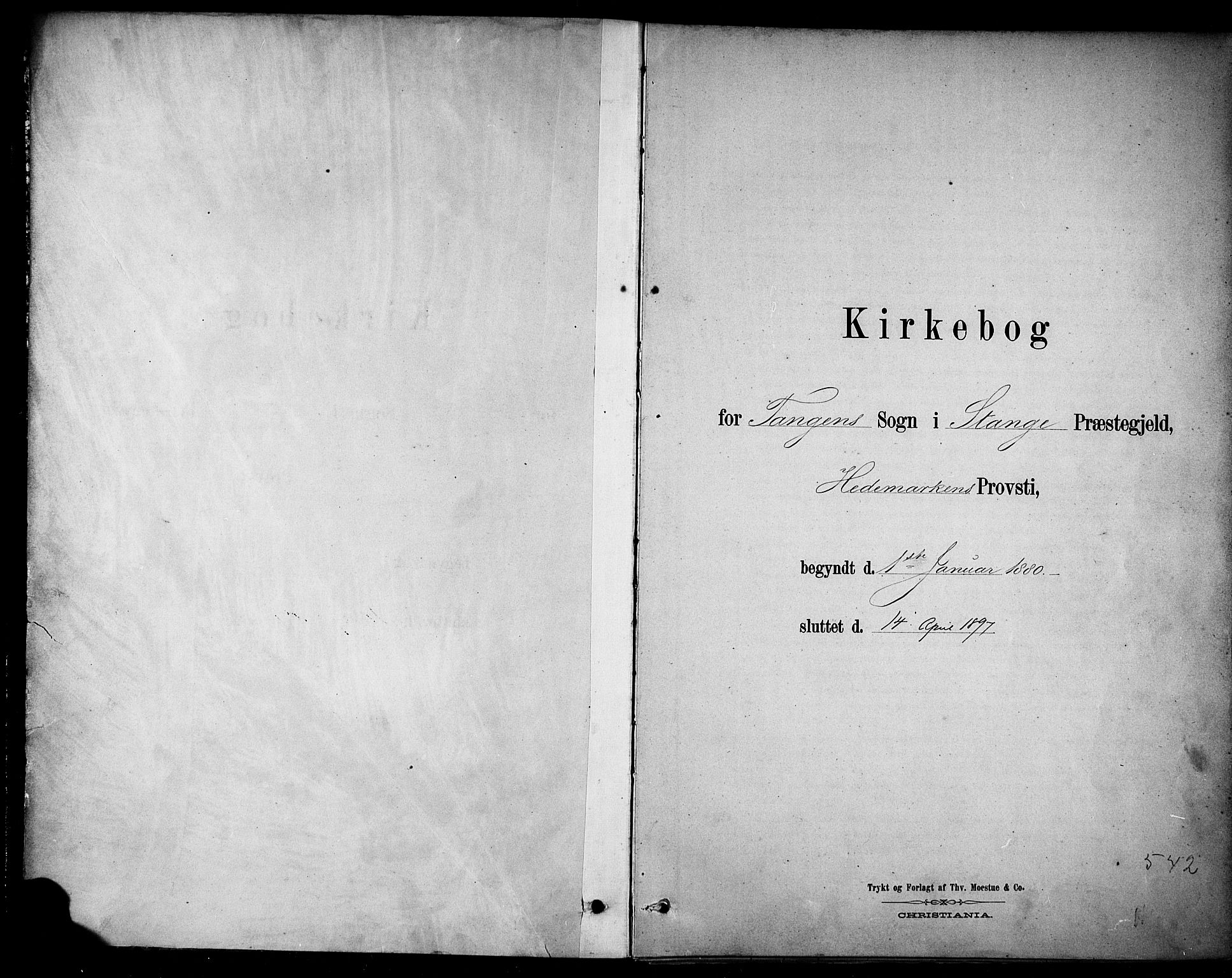 Stange prestekontor, AV/SAH-PREST-002/K/L0018: Ministerialbok nr. 18, 1880-1896