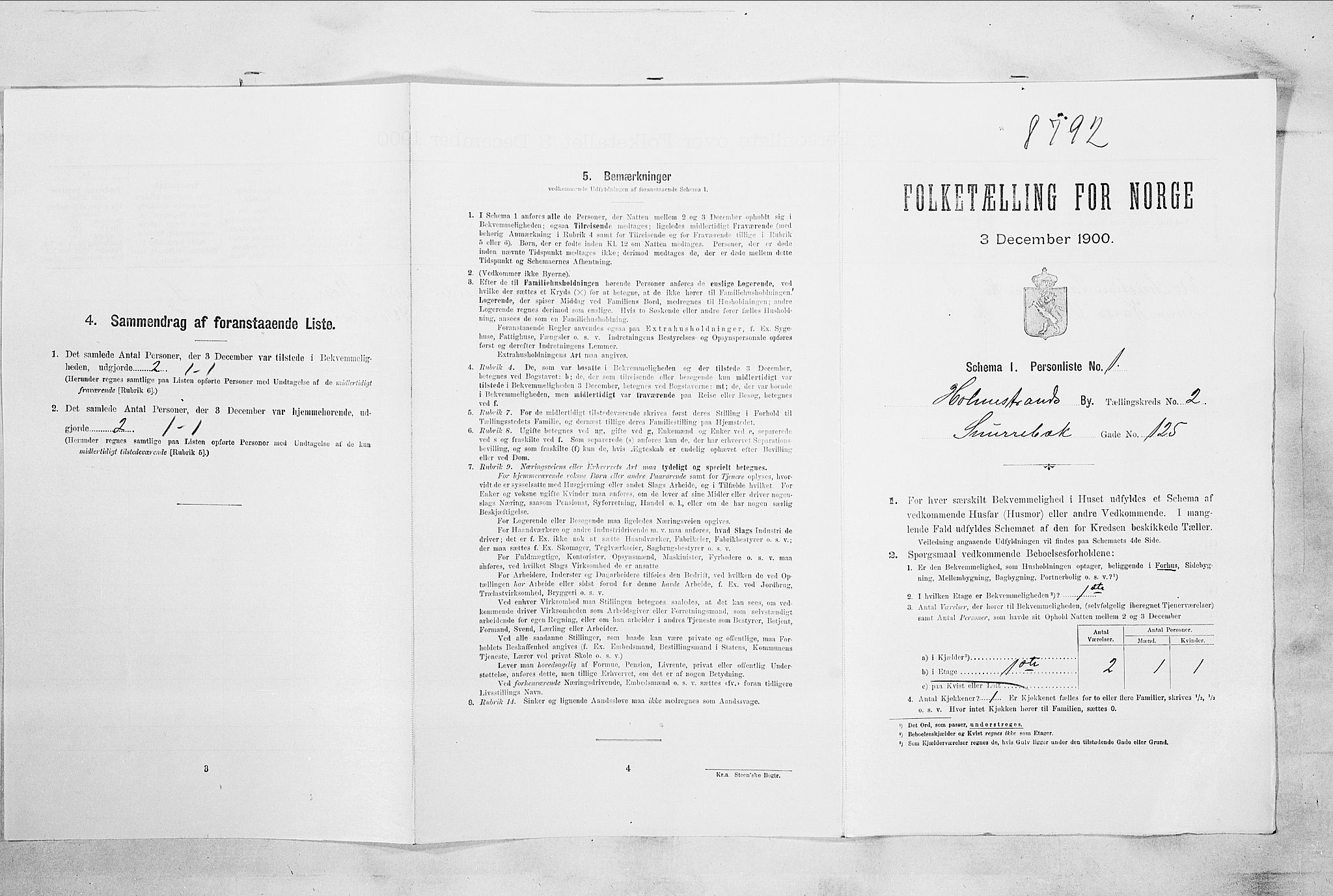 RA, Folketelling 1900 for 0702 Holmestrand kjøpstad, 1900, s. 569