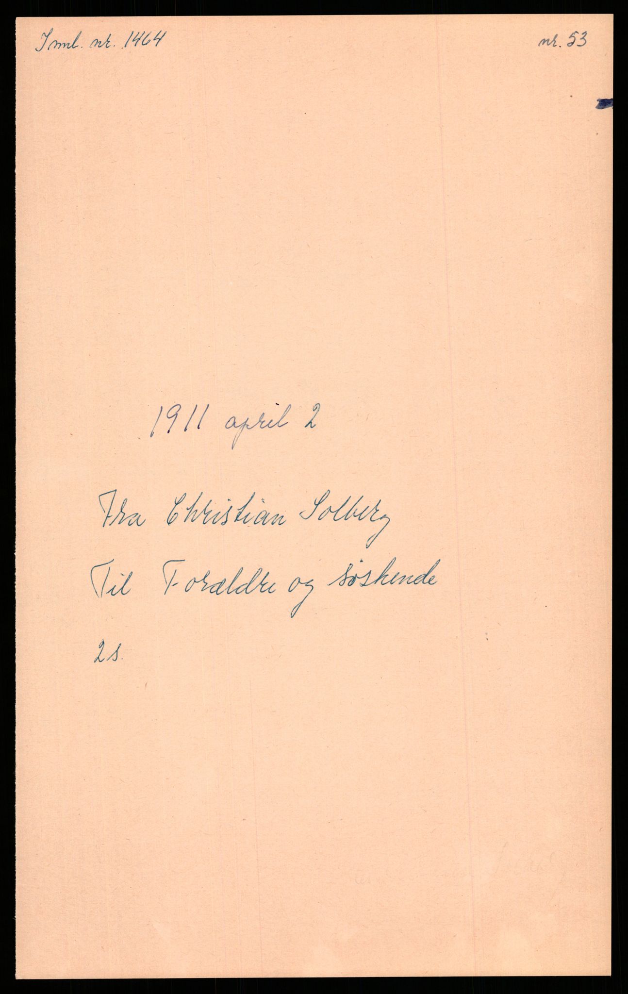Samlinger til kildeutgivelse, Amerikabrevene, AV/RA-EA-4057/F/L0009: Innlån fra Hedmark: Statsarkivet i Hamar - Wærenskjold, 1838-1914, s. 516