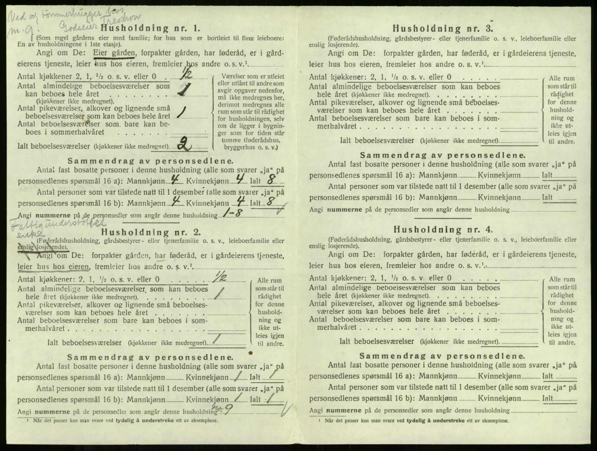 SAKO, Folketelling 1920 for 0719 Andebu herred, 1920, s. 467