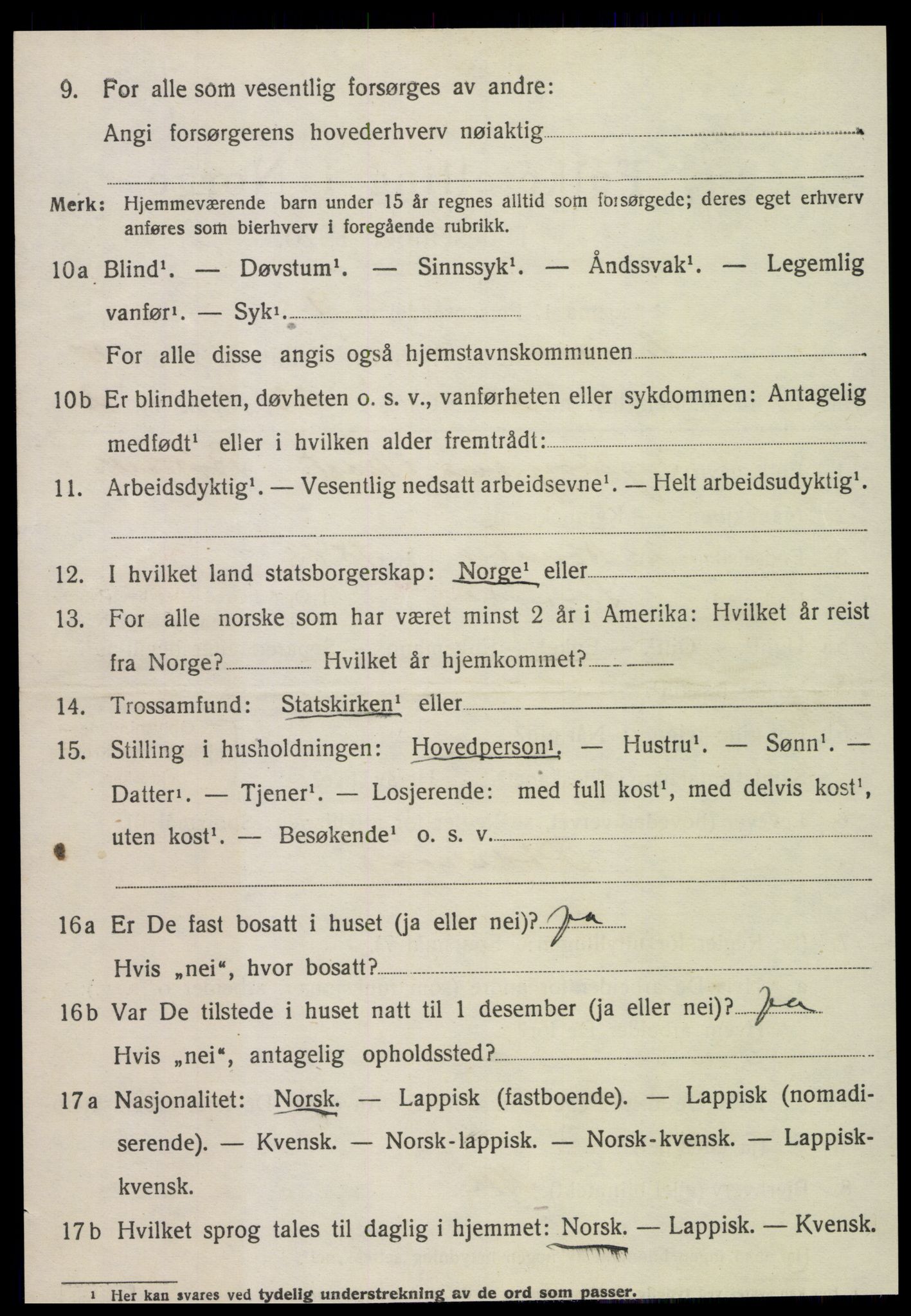 SAT, Folketelling 1920 for 1736 Snåsa herred, 1920, s. 2561