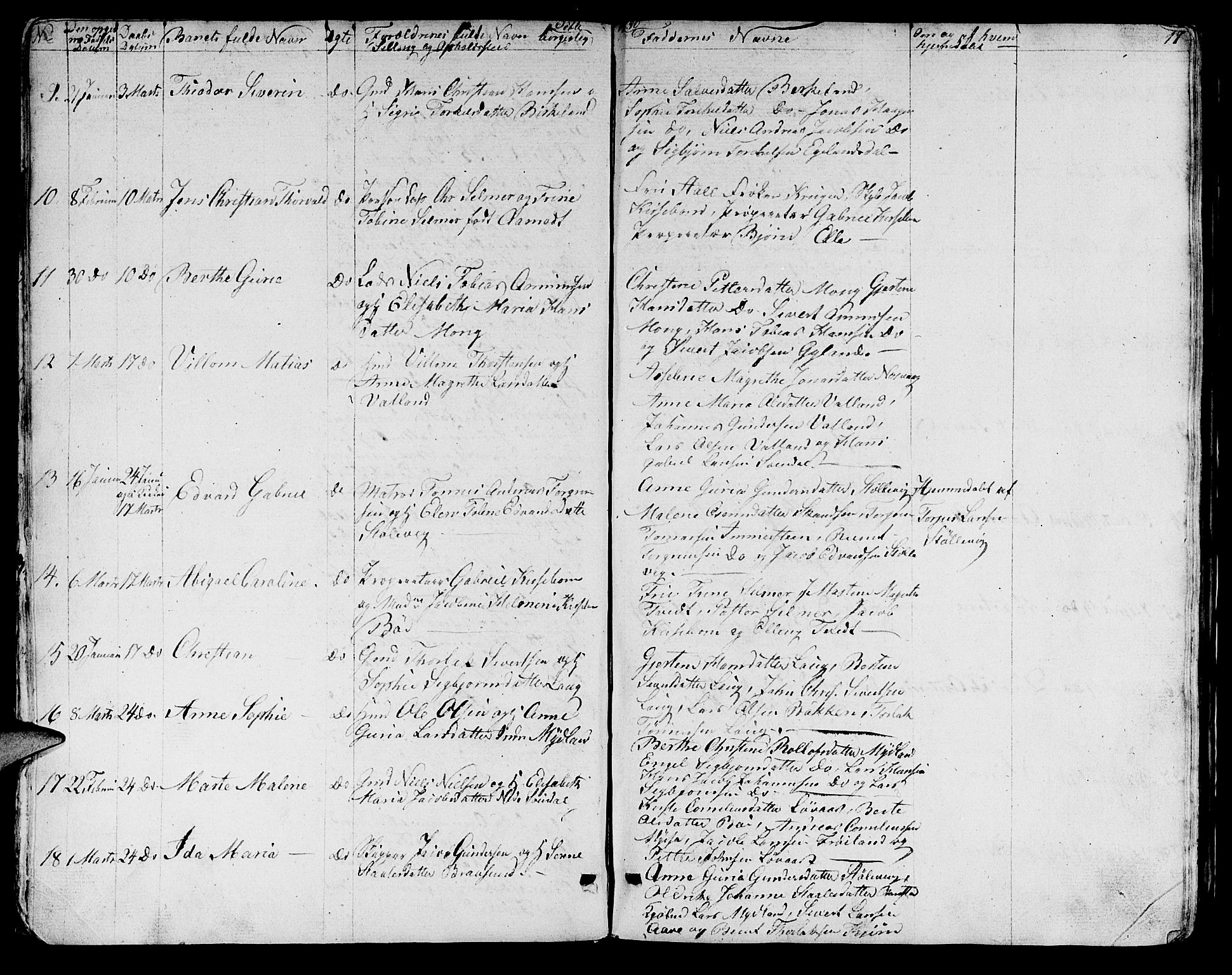 Sokndal sokneprestkontor, AV/SAST-A-101808: Klokkerbok nr. B 2, 1849-1865, s. 17