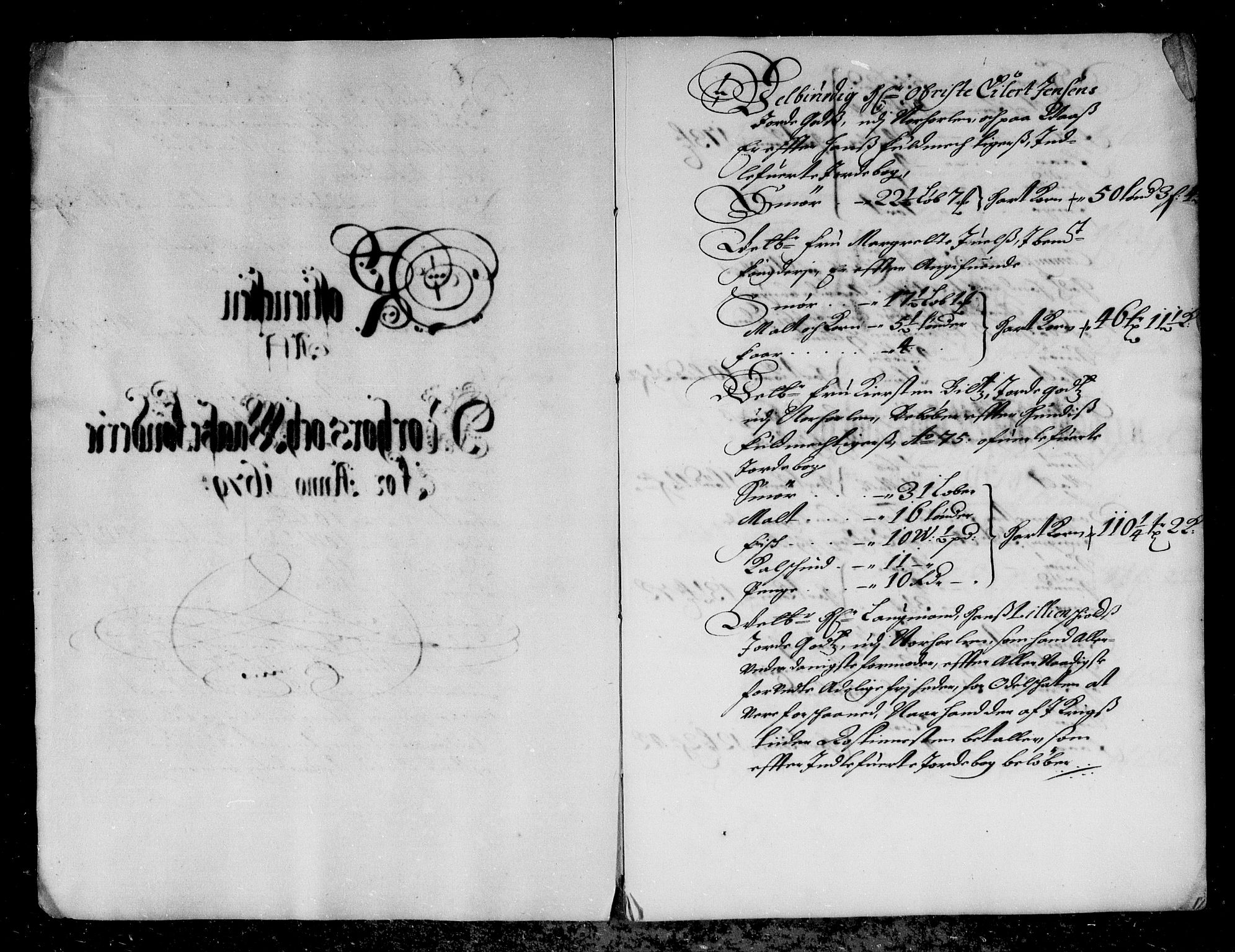 Rentekammeret inntil 1814, Reviderte regnskaper, Stiftamtstueregnskaper, Bergen stiftamt, AV/RA-EA-6043/R/Rc/L0054: Bergen stiftamt, 1679