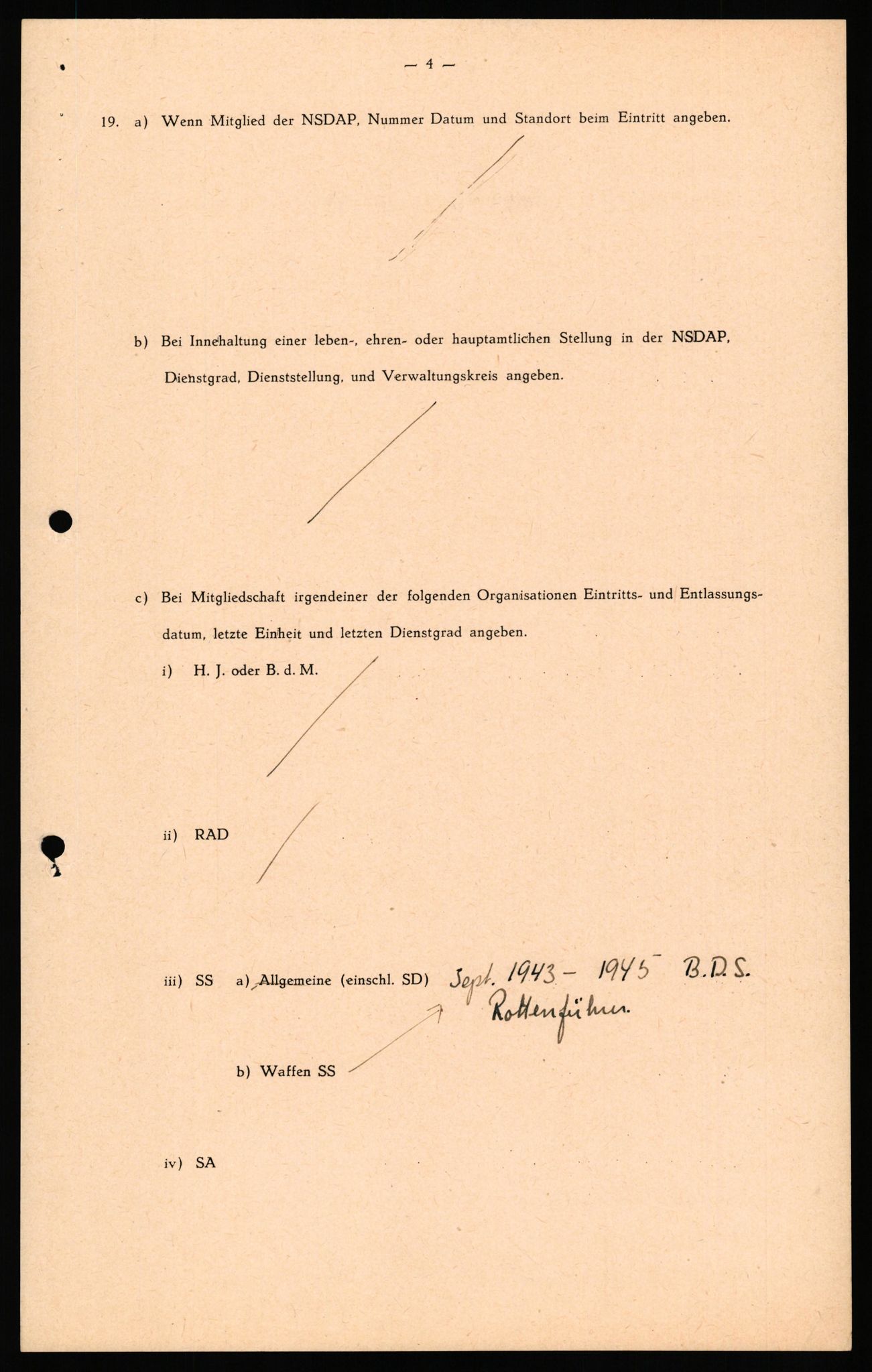 Forsvaret, Forsvarets overkommando II, RA/RAFA-3915/D/Db/L0041: CI Questionaires.  Diverse nasjonaliteter., 1945-1946, s. 32